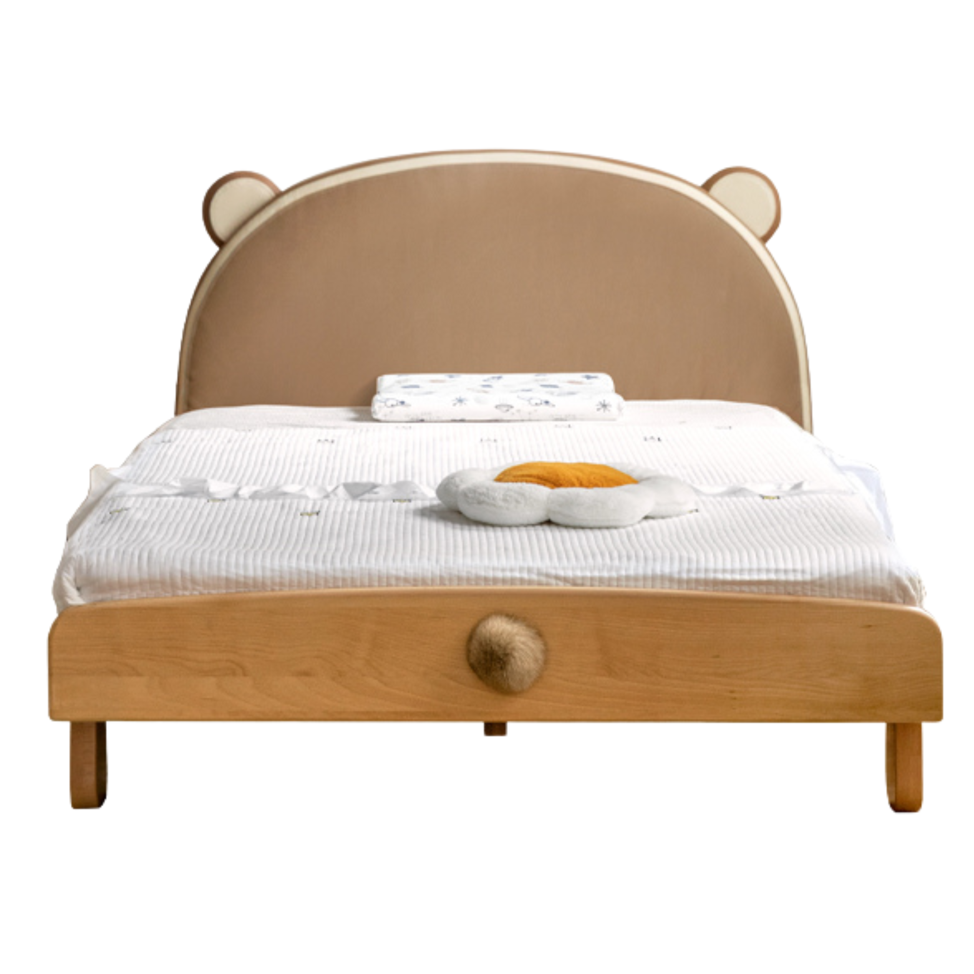 Beech, Oak solid wood Bear Box Bed<