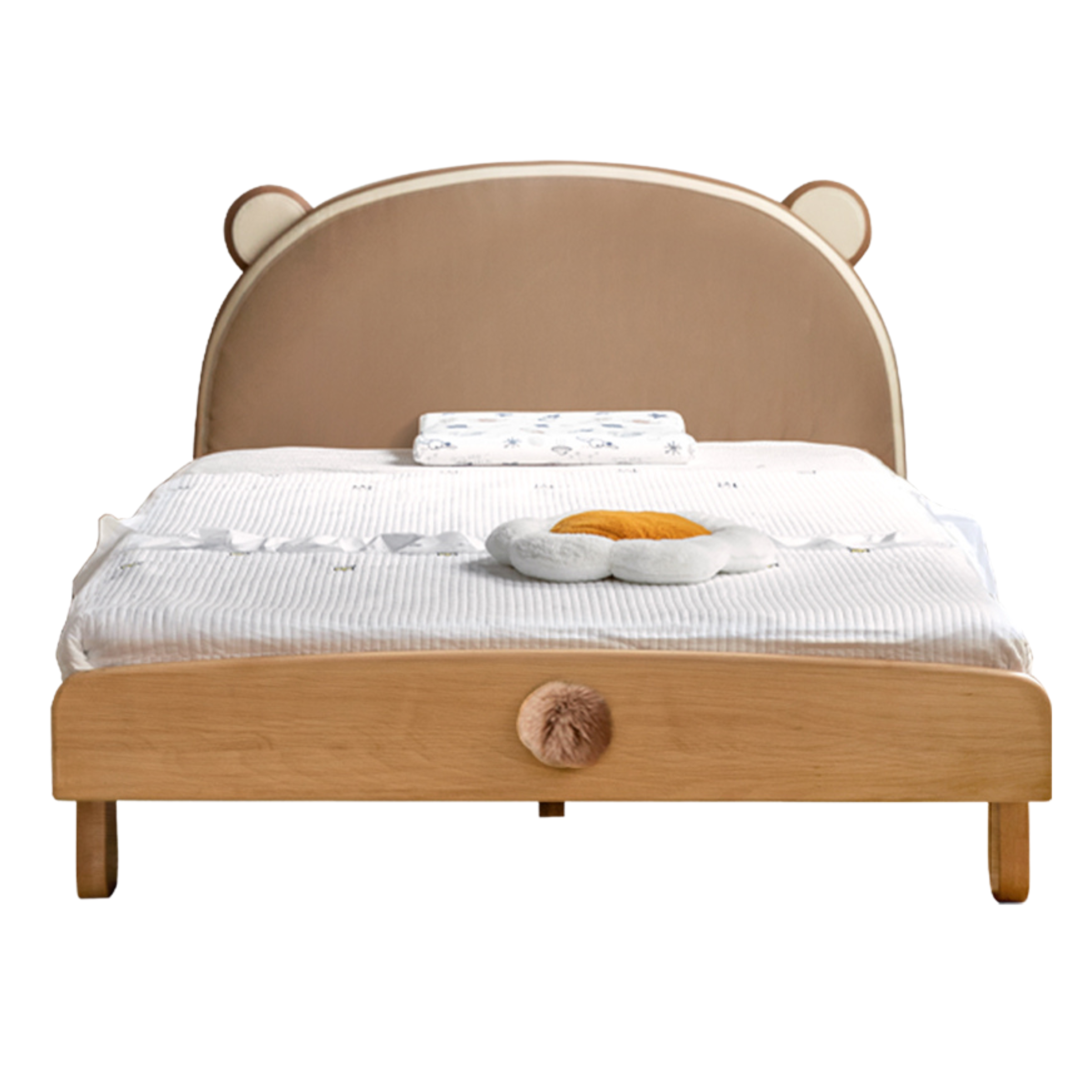 Beech, Oak solid wood Bear Box Bed<