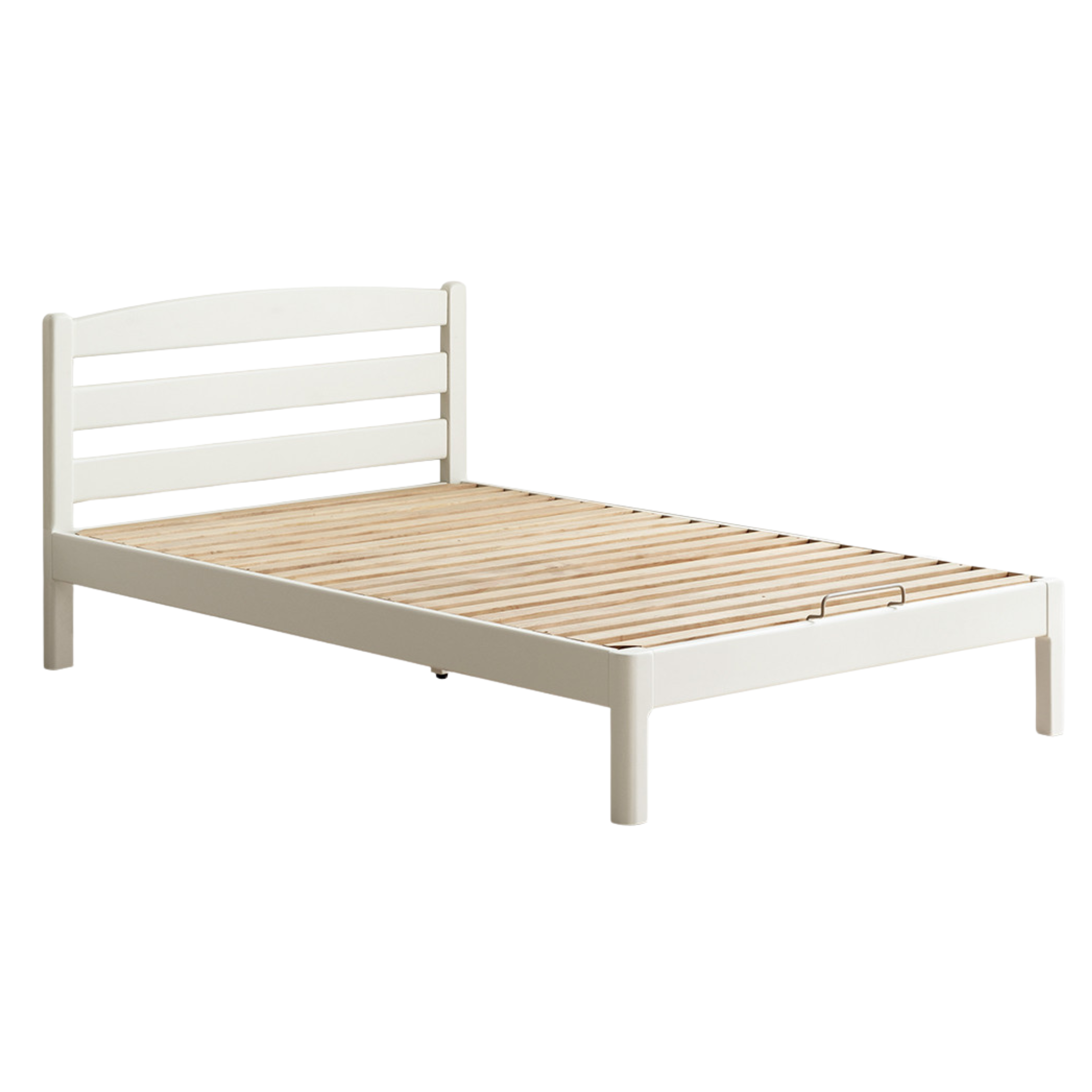 Rubber Wood Children's Modern Simple Bed Boys Girls