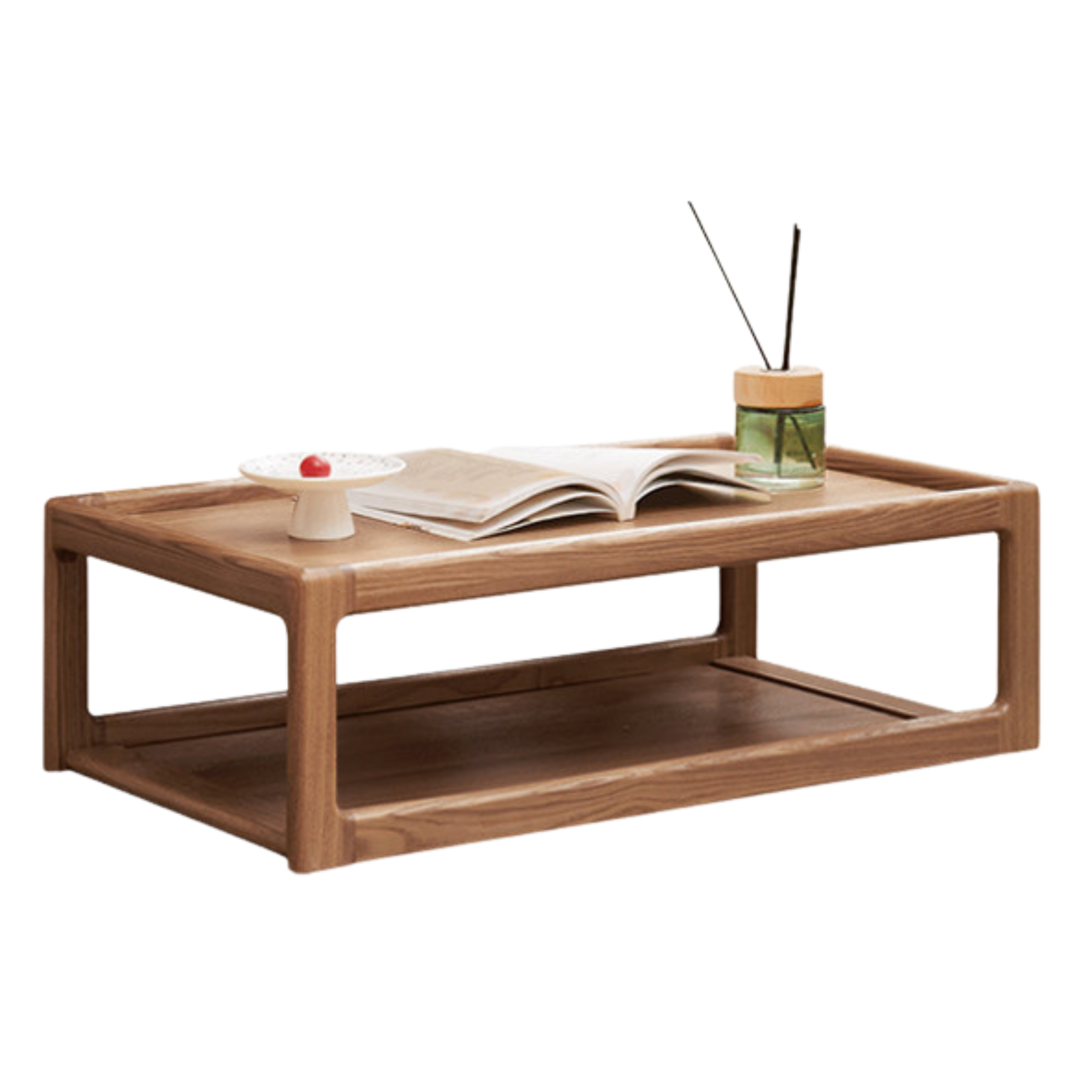 Ash, Oak solid wood bay window table-