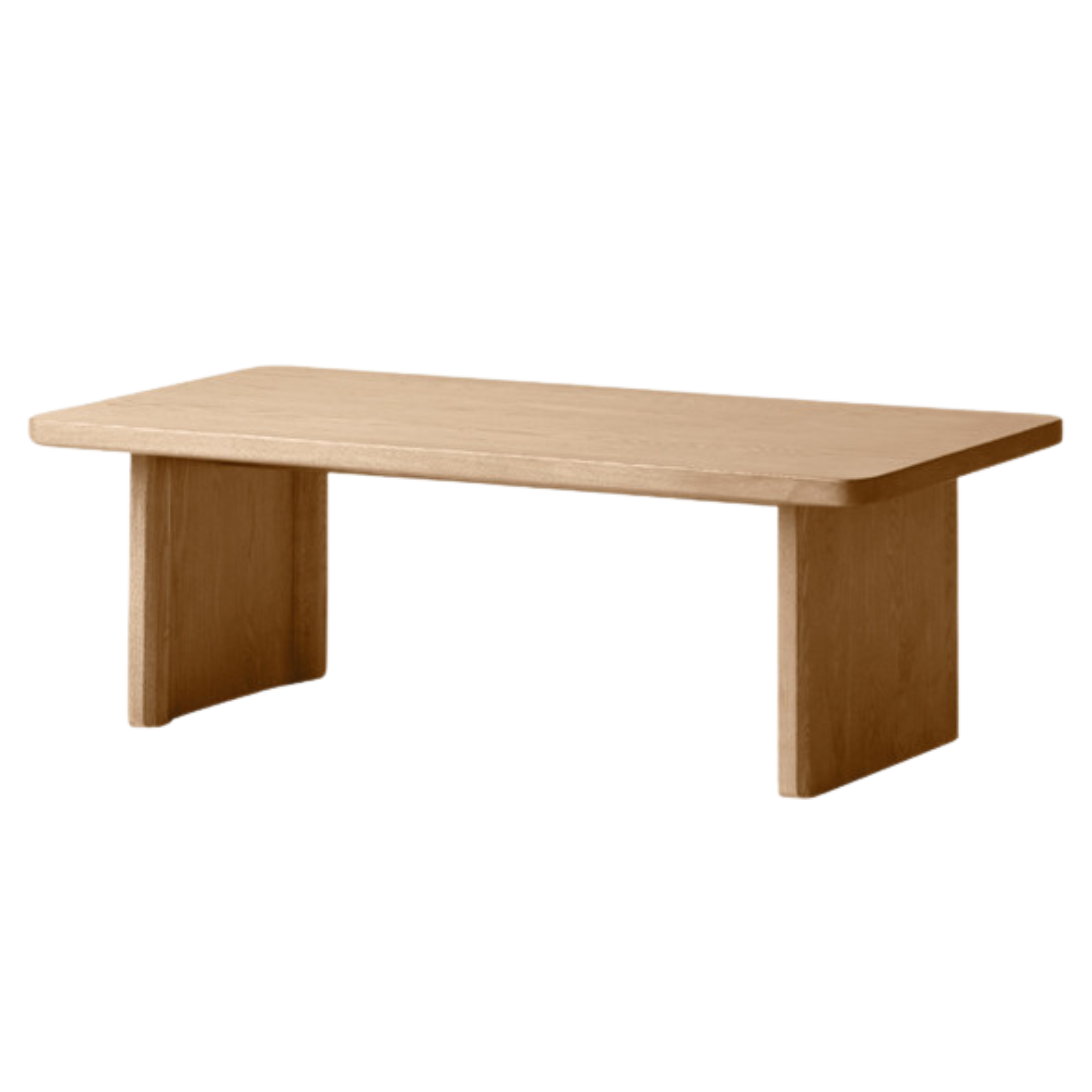 Ash Solid Wood Modern Small Tea Table