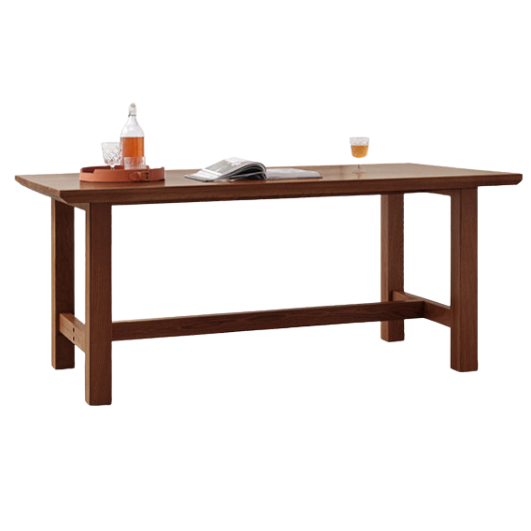 Black walnut, Oak, Ash solid wood modern dining table