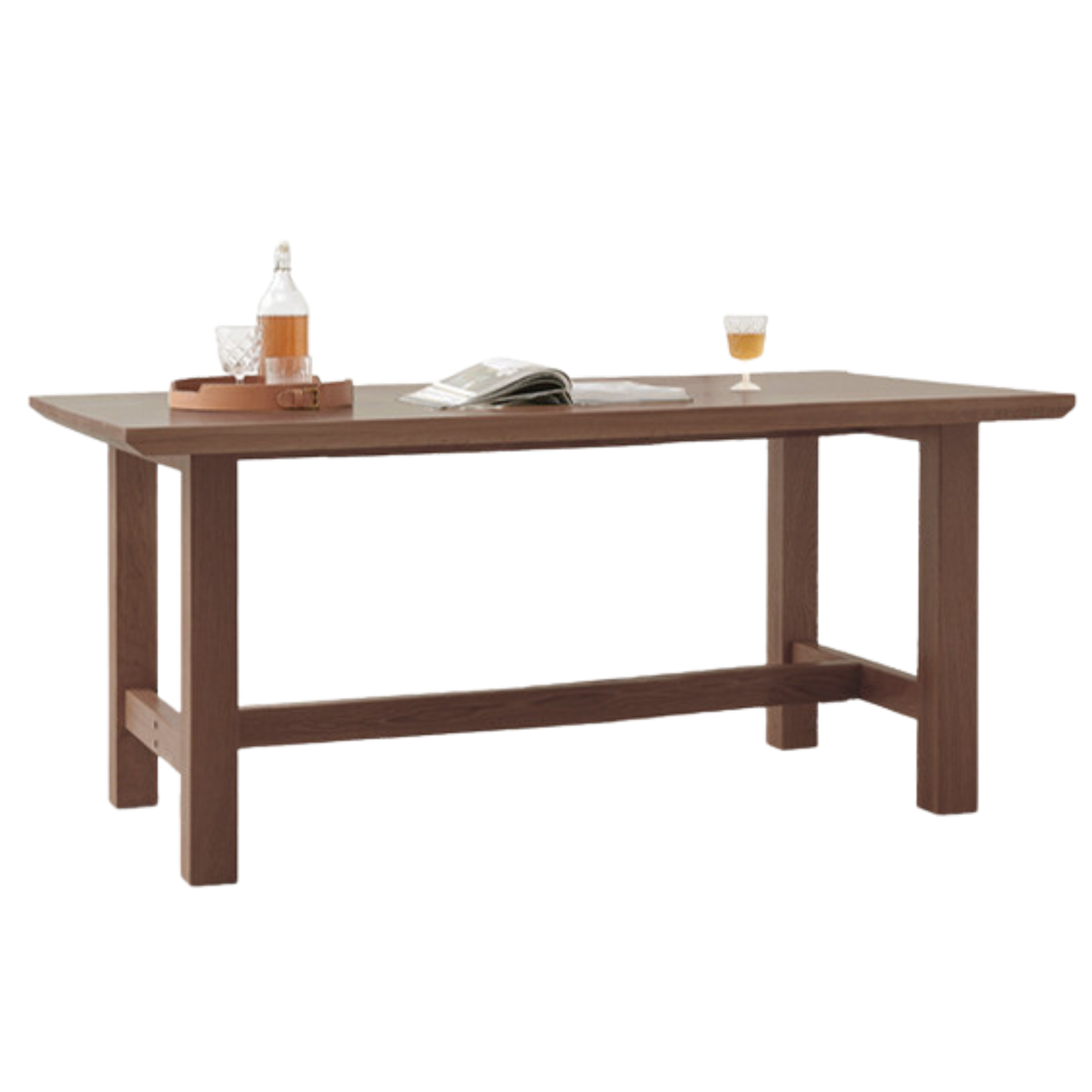 Black walnut, Oak, Ash solid wood modern dining table