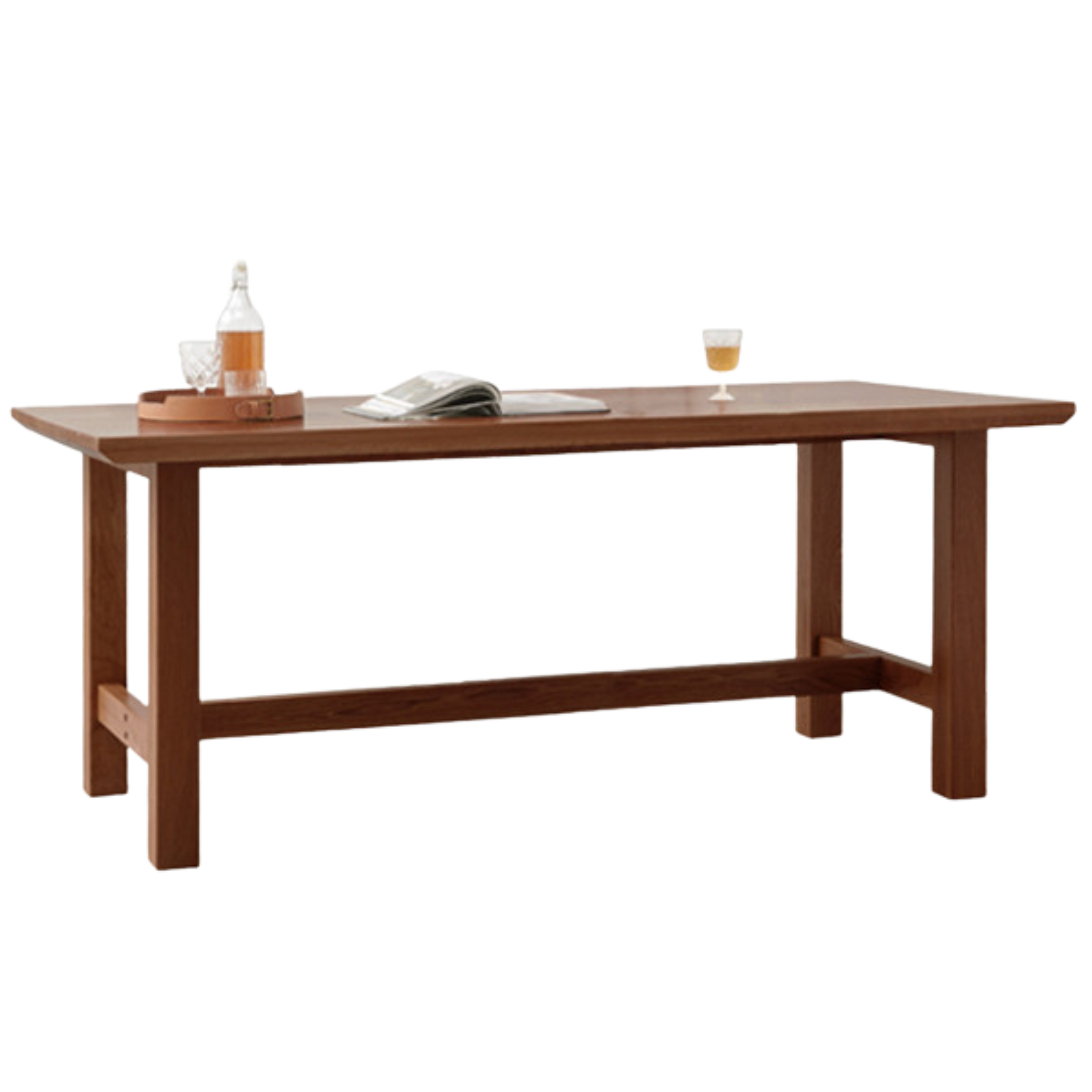 Black walnut, Oak, Ash solid wood modern dining table