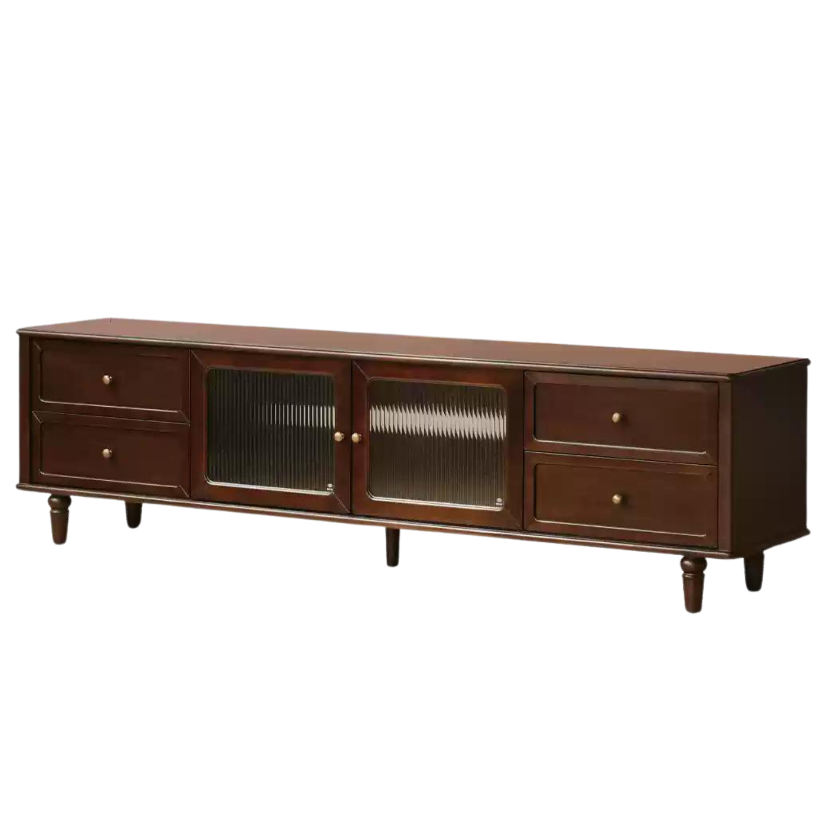 Poplar solid wood Vintage TV Cabinet,