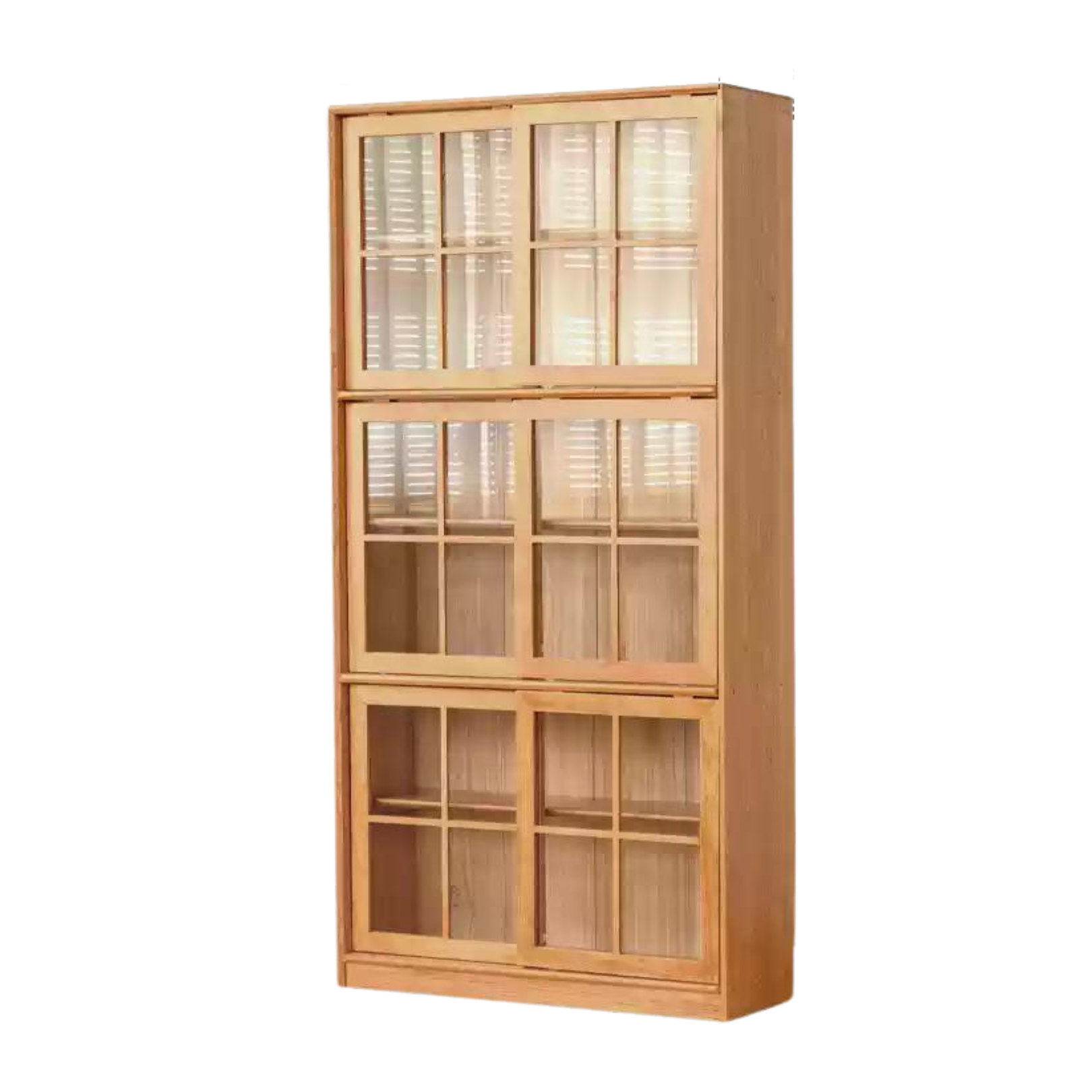 Cherry solid wood medieval style bookcase