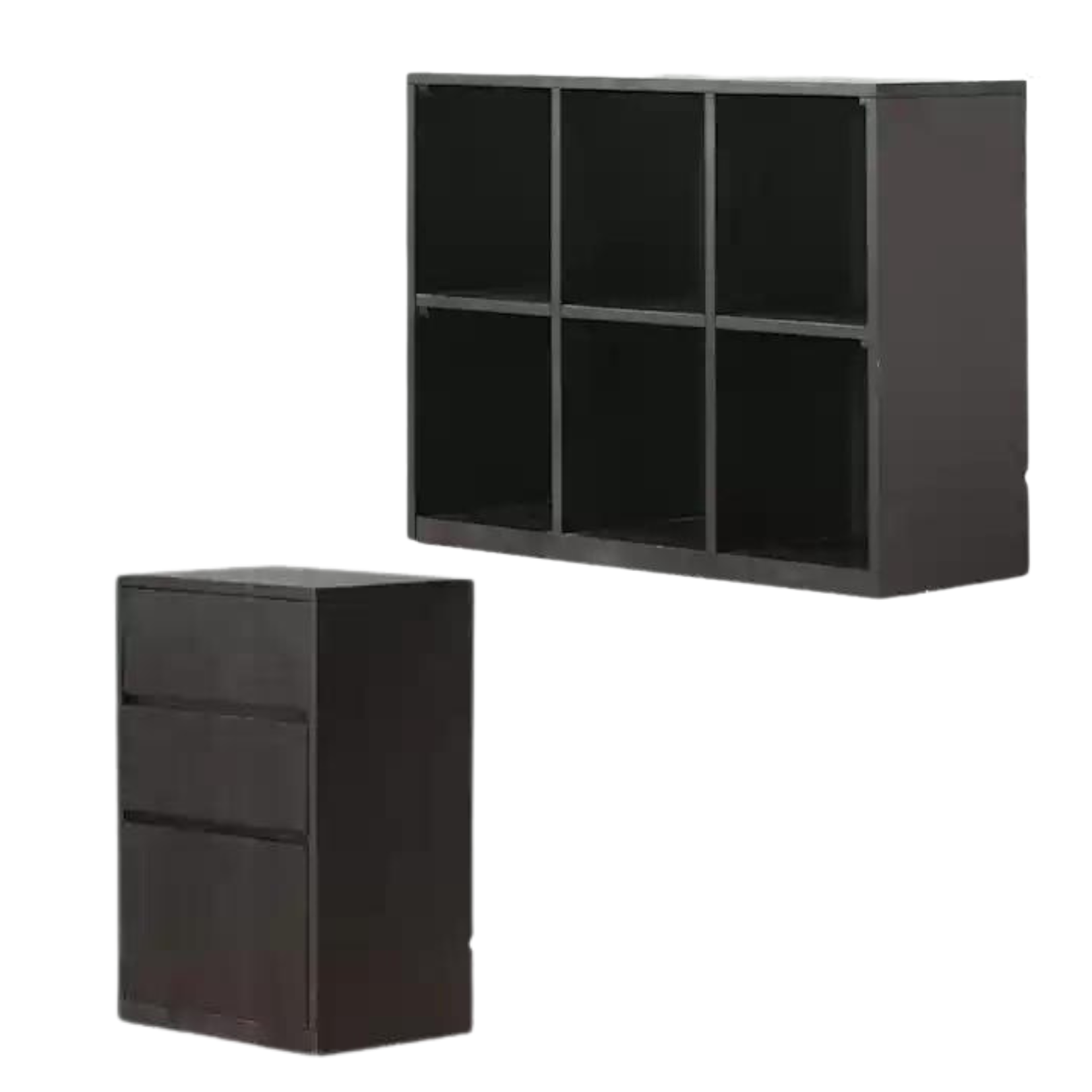 Oak solid wood bookcase modern floor combination cabinet,