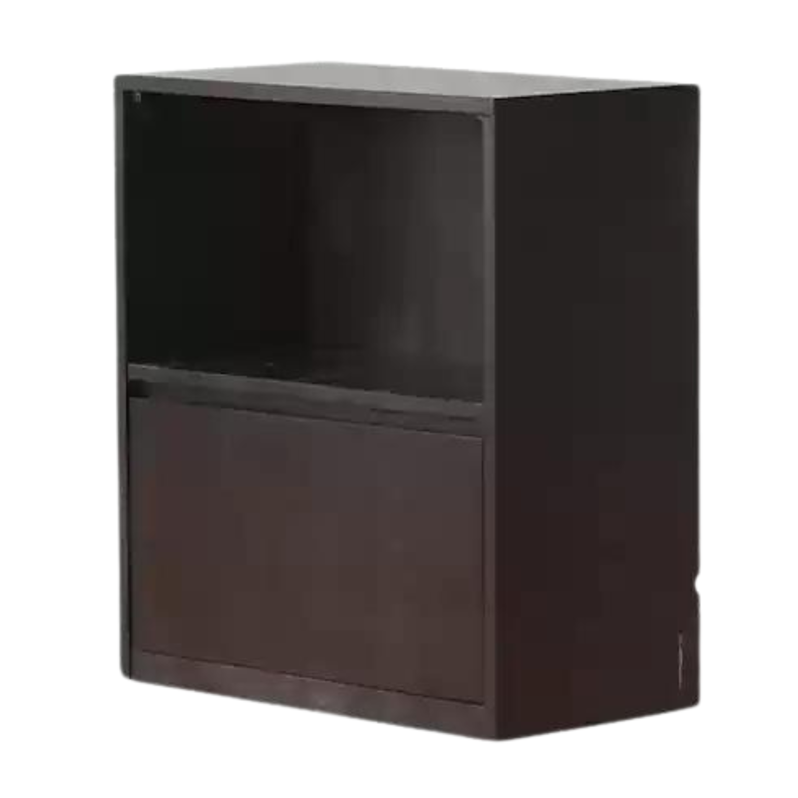 Oak solid wood bookcase modern floor combination cabinet,