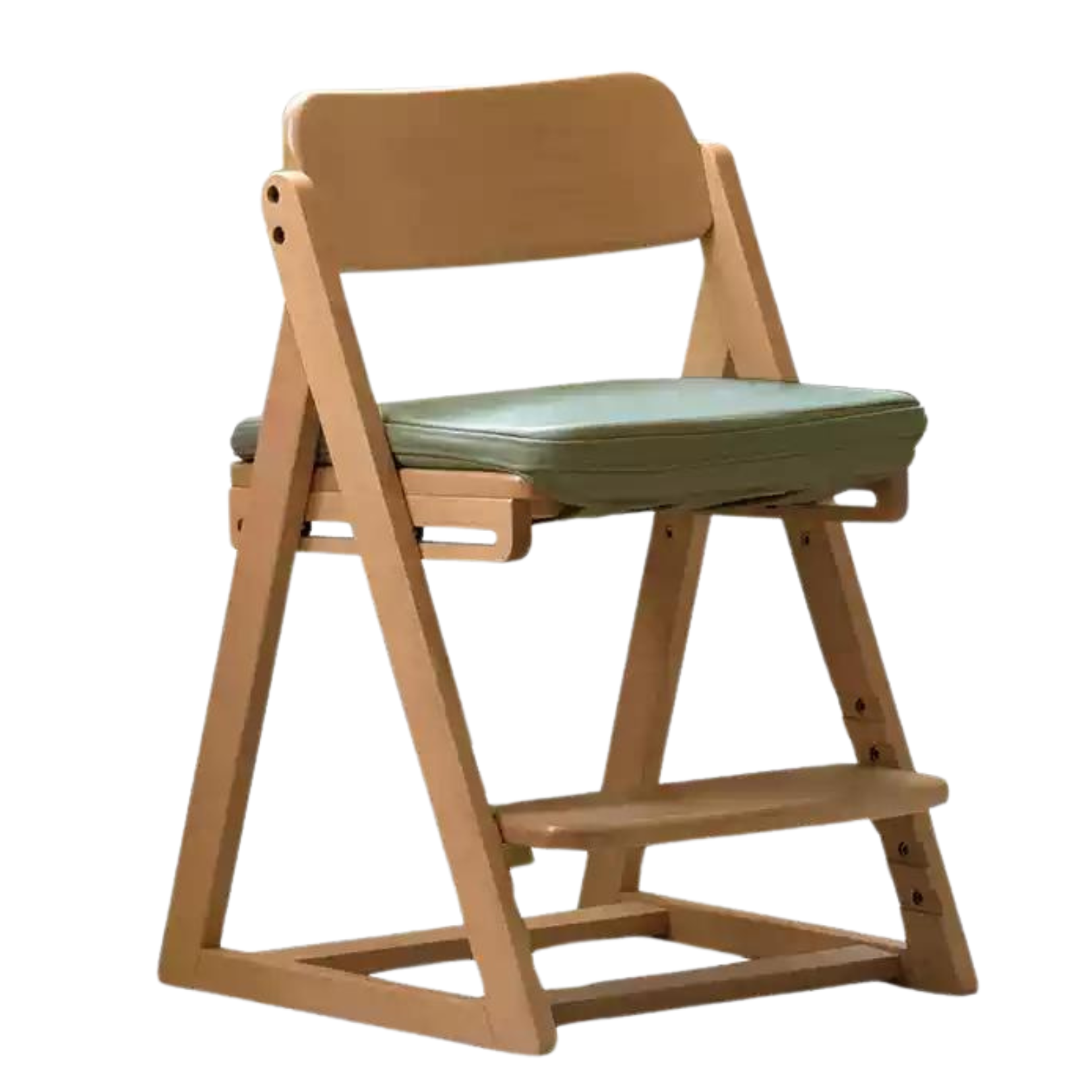 Beech Solid Wood kid's Adjustable Elevating Chair<