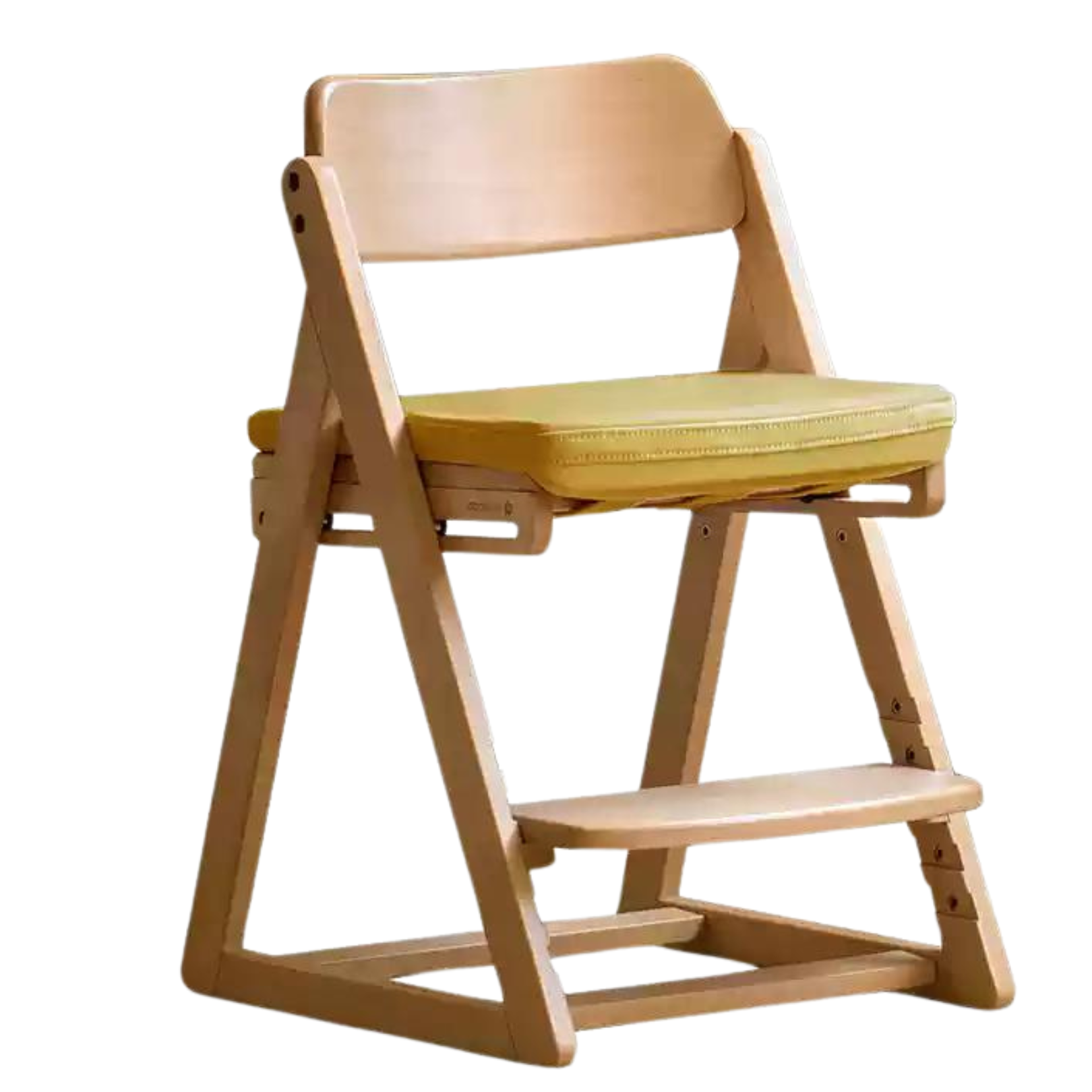 Beech Solid Wood kid's Adjustable Elevating Chair<