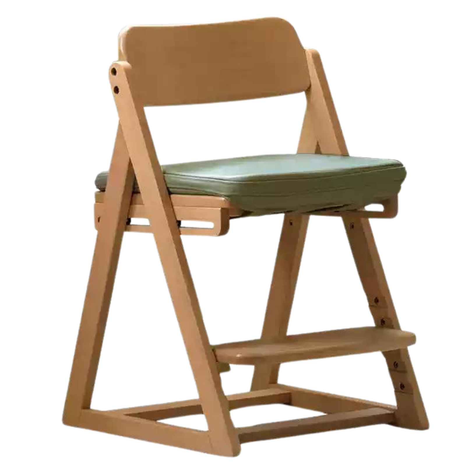 Beech Solid Wood kid's Adjustable Elevating Chair<