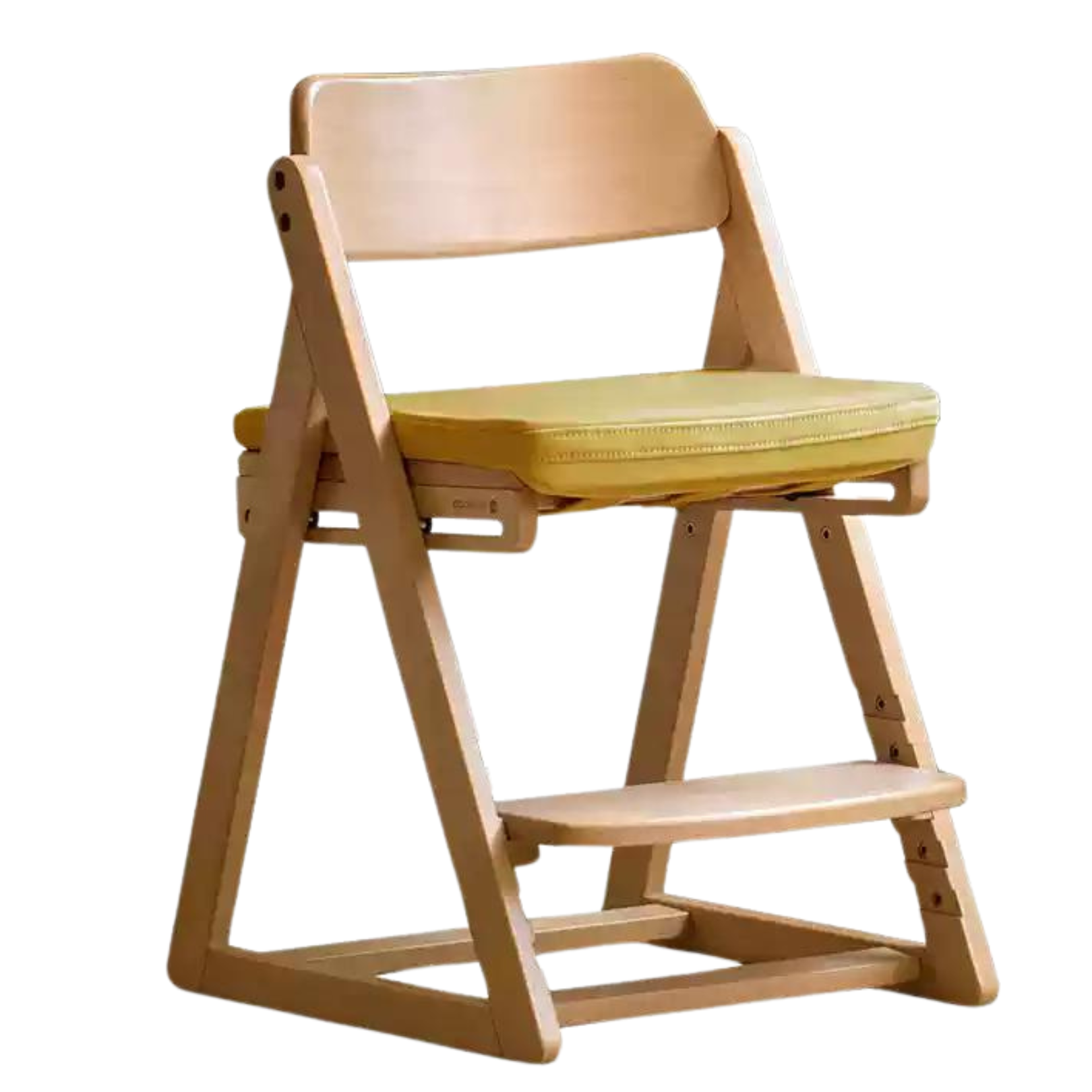 Beech Solid Wood kid's Adjustable Elevating Chair<