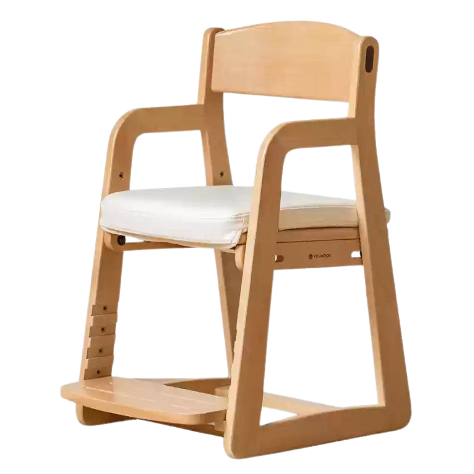 Beech Solid Wood Children's Adjustable Lift Chair