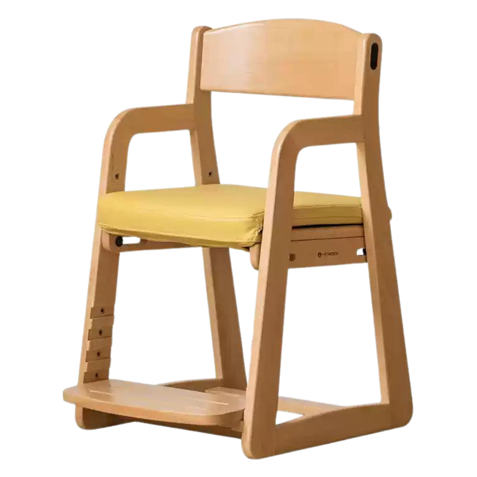 Beech solid wood children's adjustable lift chair