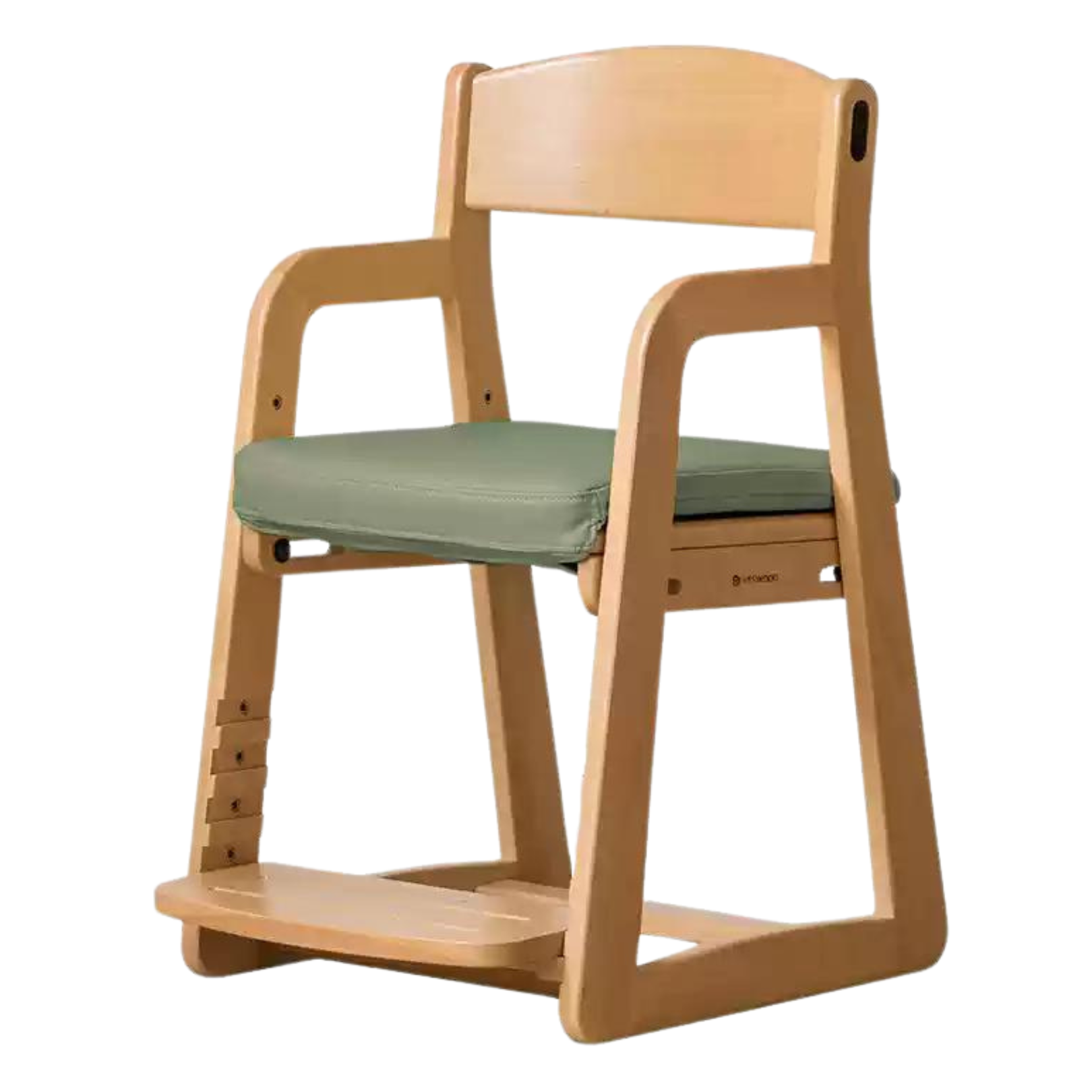 Beech solid wood children's adjustable lift chair