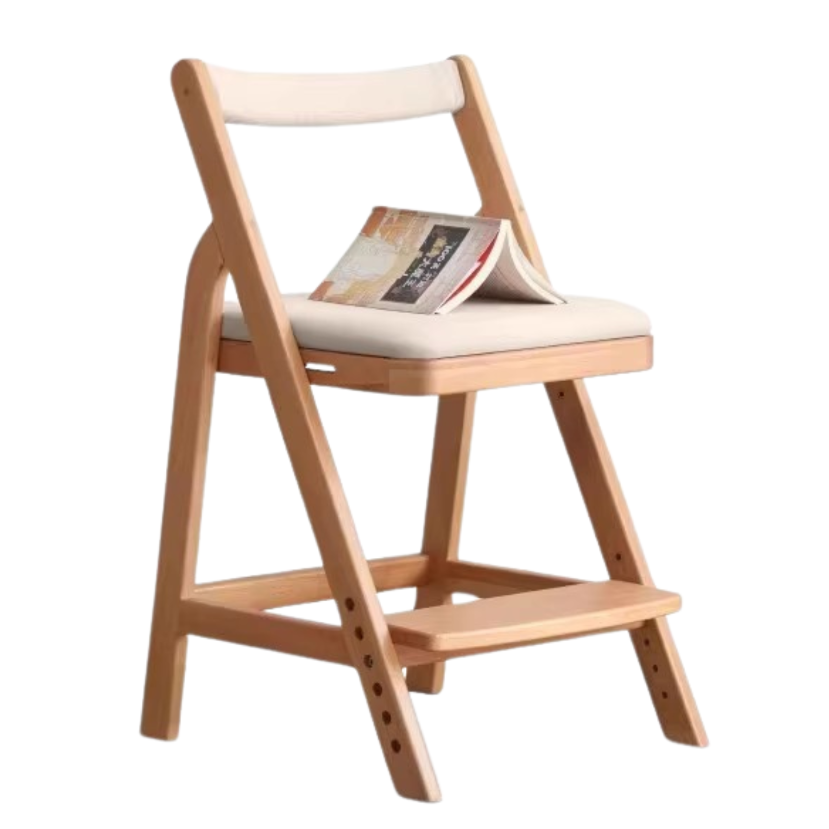 Beech Solid Wood Adjustable Lift Chair