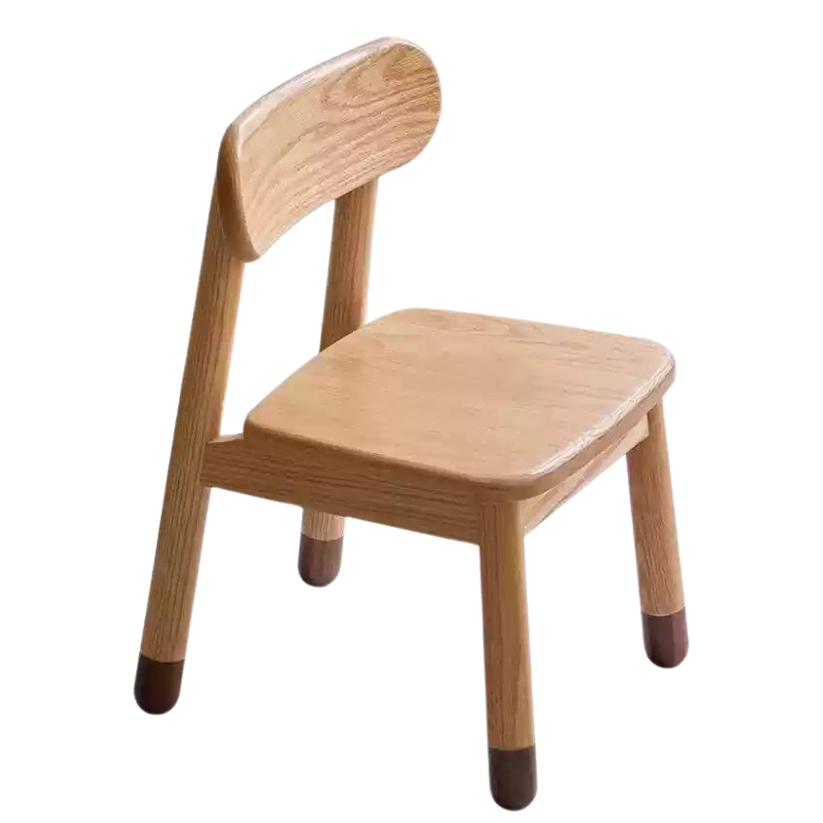 Oak, Beech Solid Wood Kids Small Chair