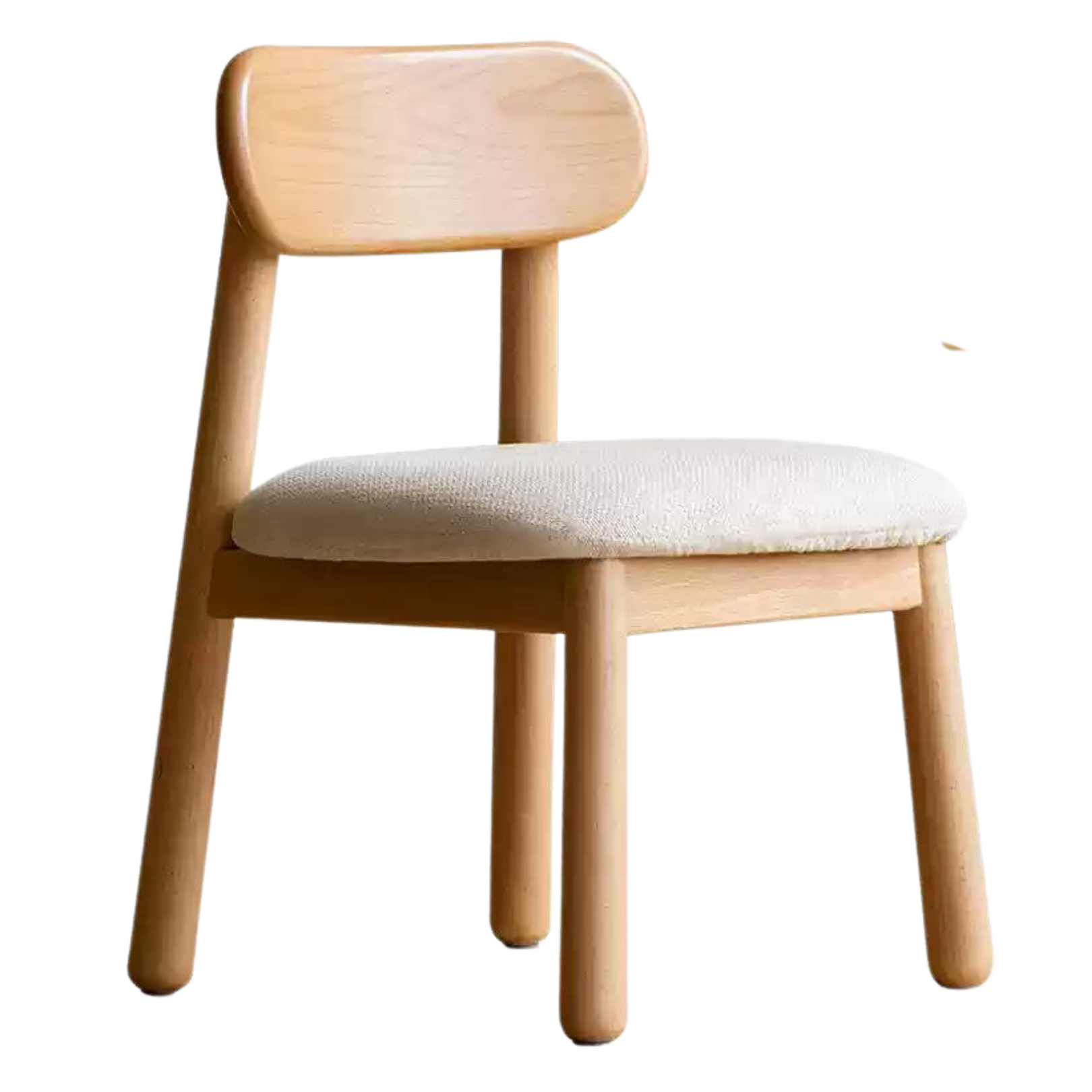 Oak, Beech Solid Wood Kids Small Chair