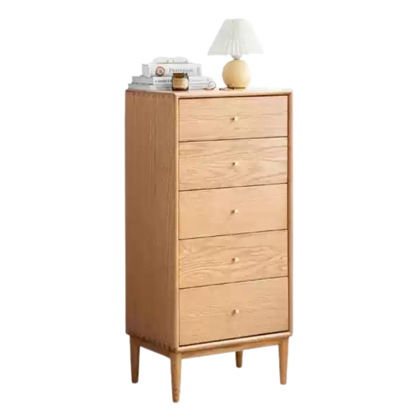 Oak Solid Wood Nordic Chest of Drawers