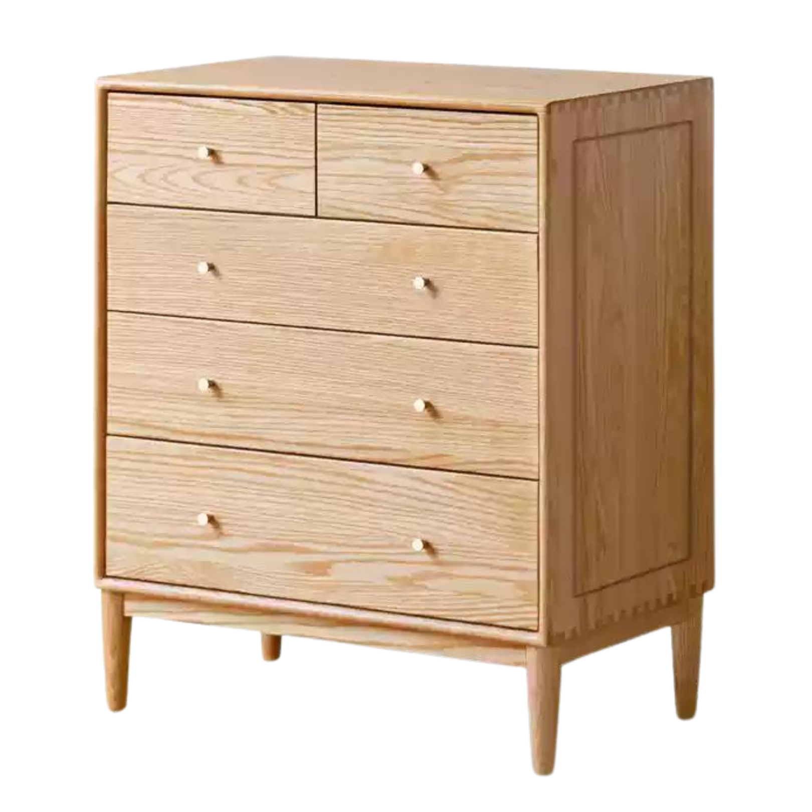 Oak Solid Wood Nordic Chest of Drawers