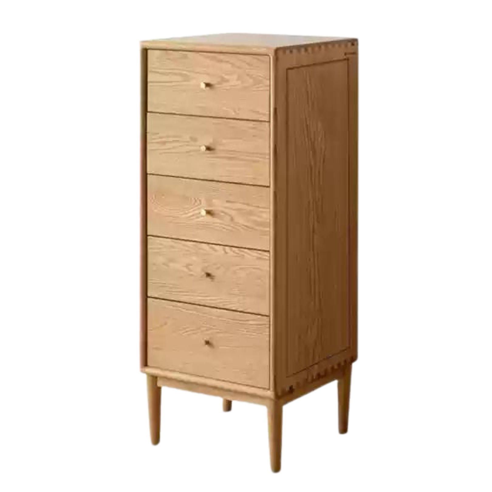 Oak Solid Wood Nordic Chest of Drawers