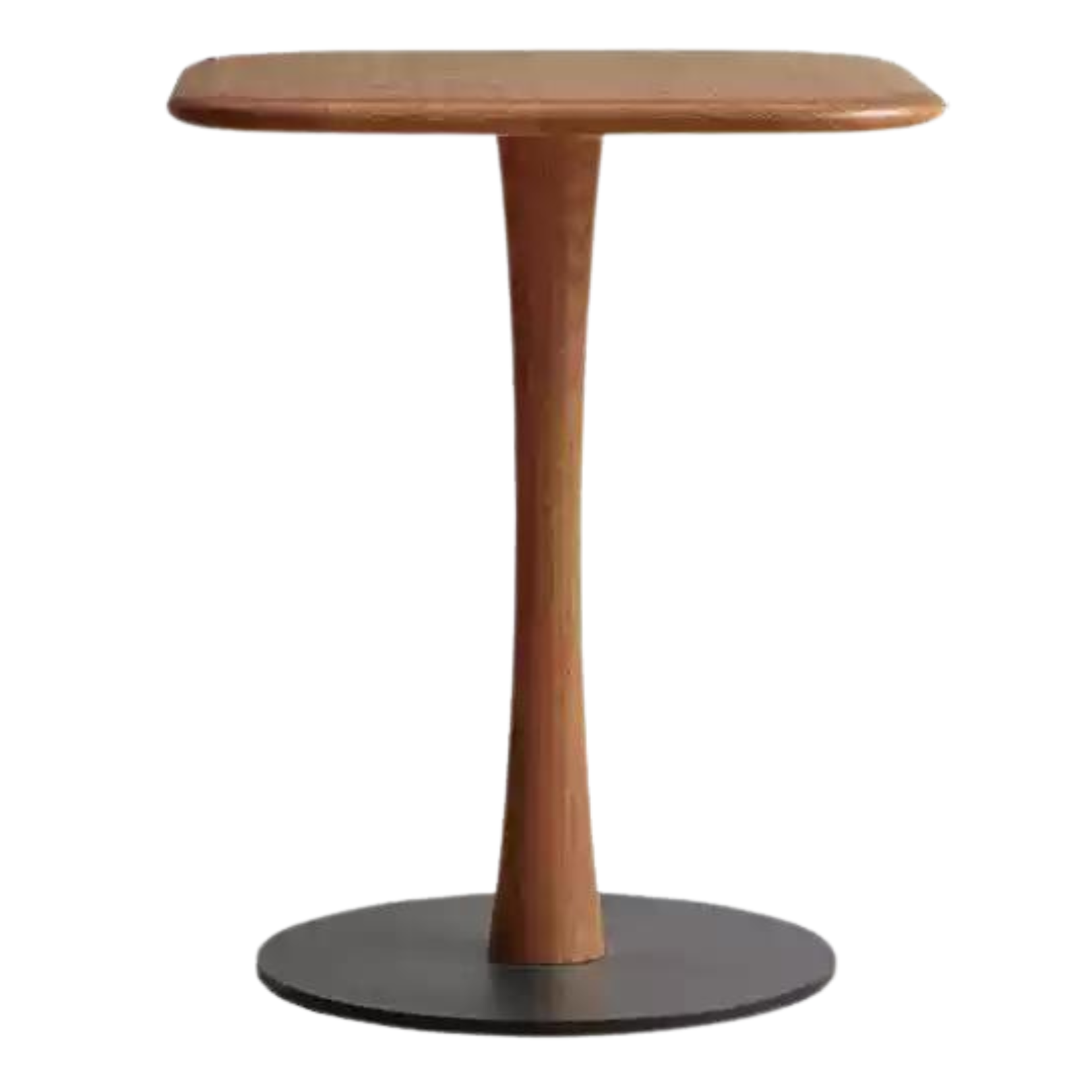 Black Walnut, Oak Solid Wood Small Square Side Table