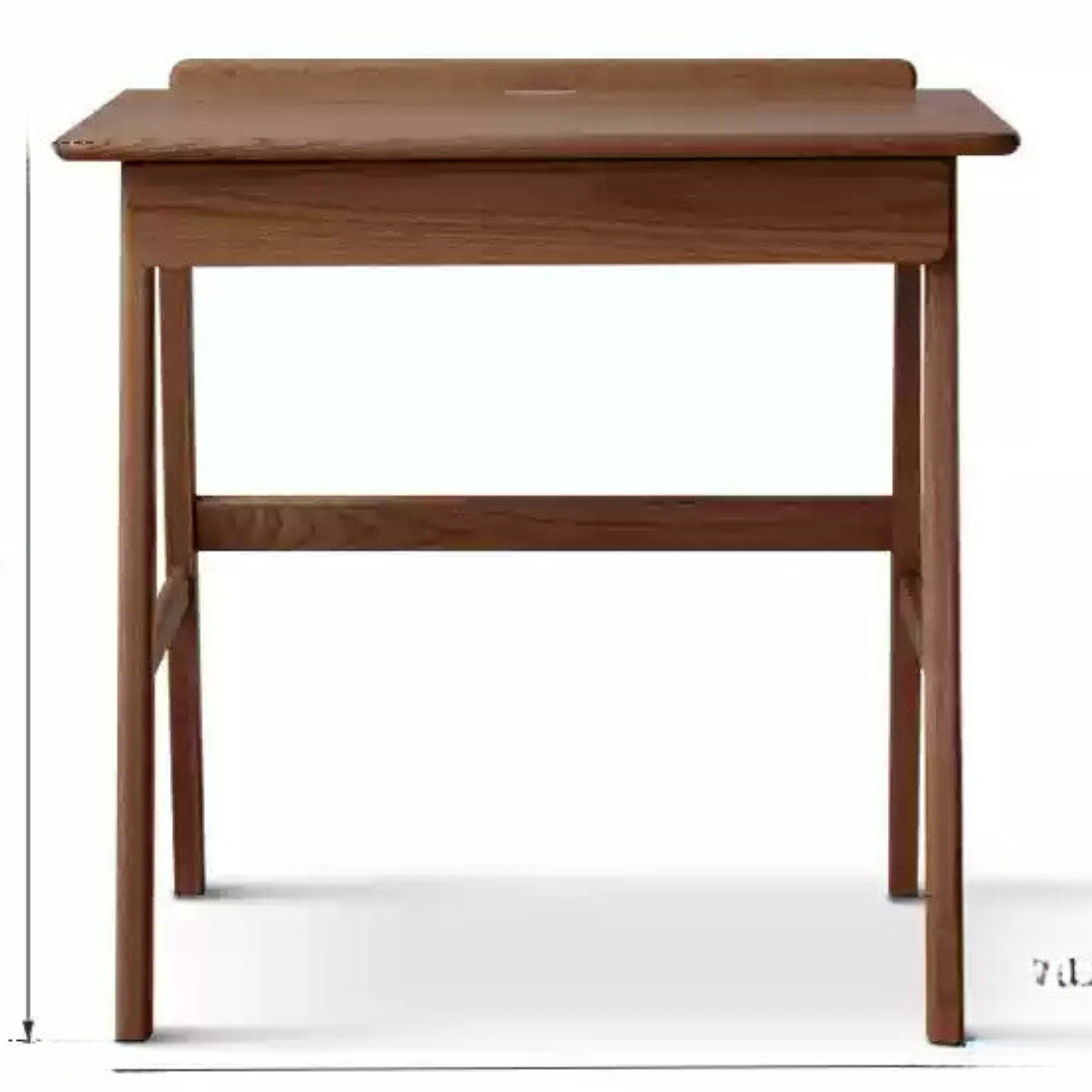 Oak Solid Wood Small Office Desk