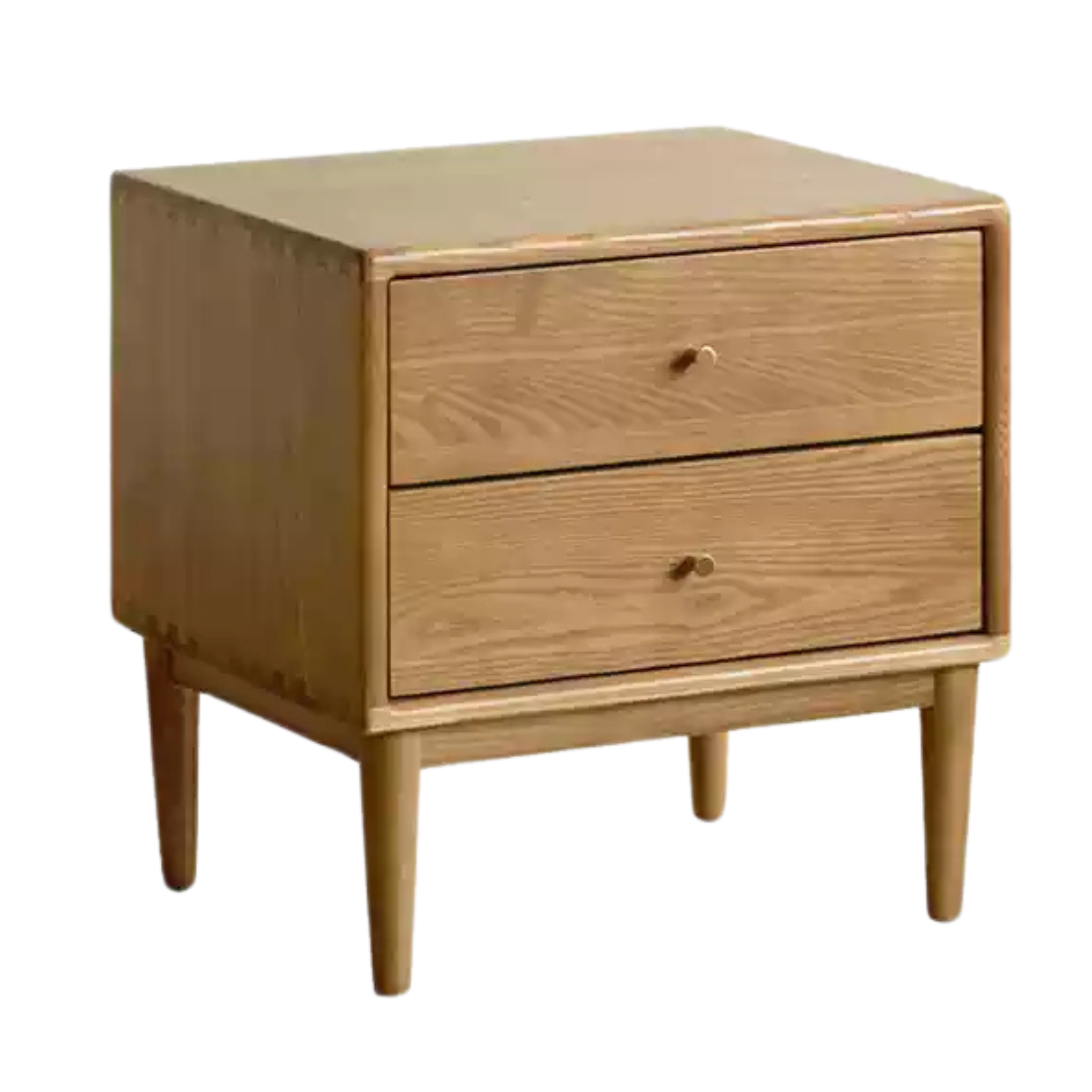 Ash solid wood modern simple Nightstand