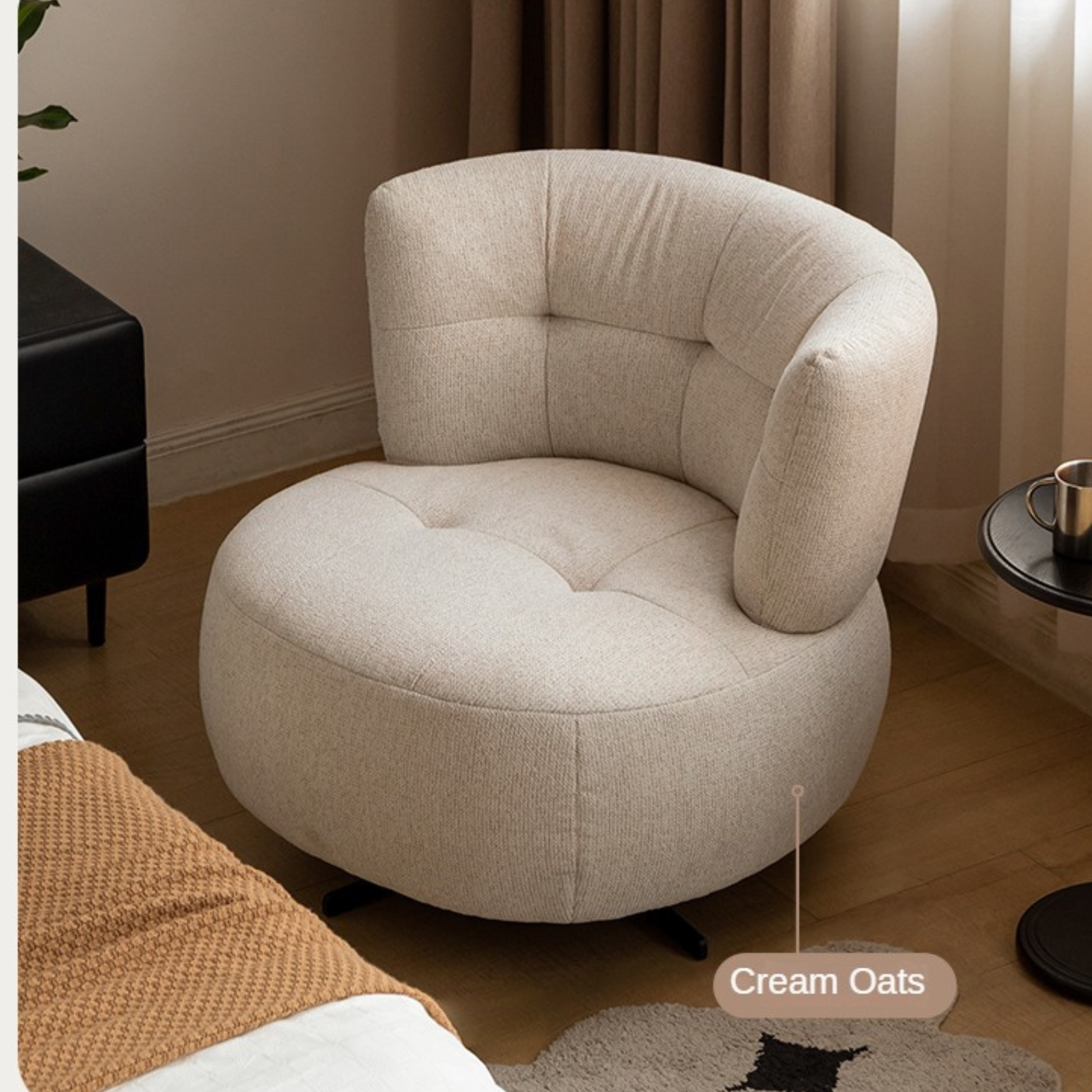 Fabric Modern Simple Single Seat Armchair