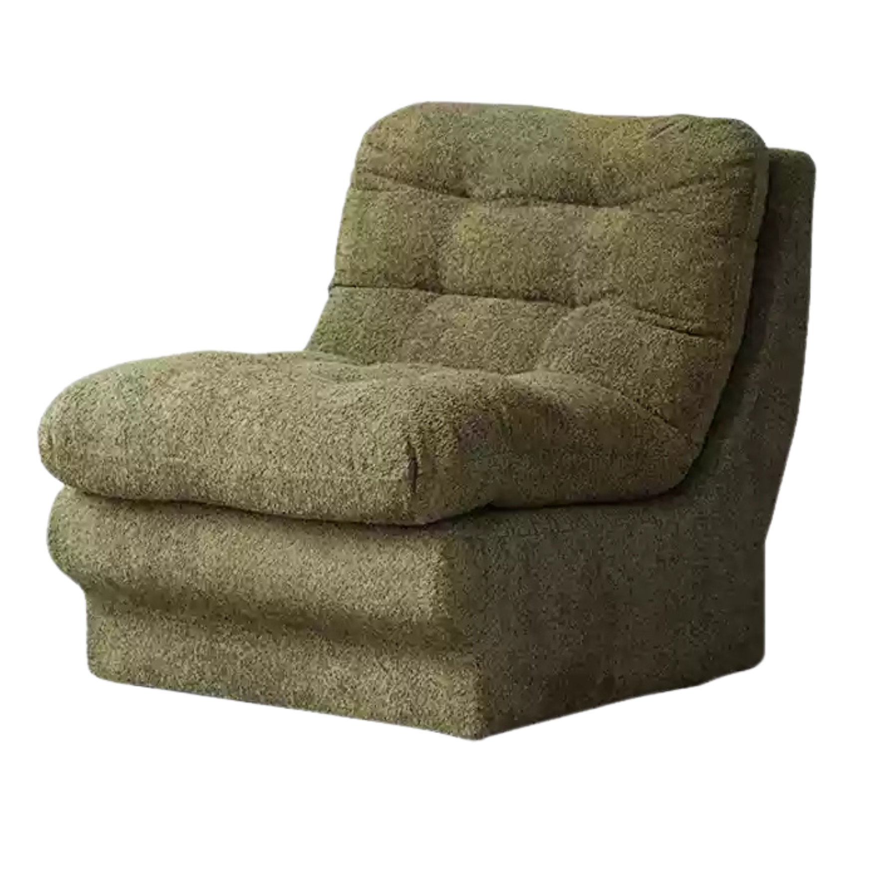 Fabric modern armchair simple single