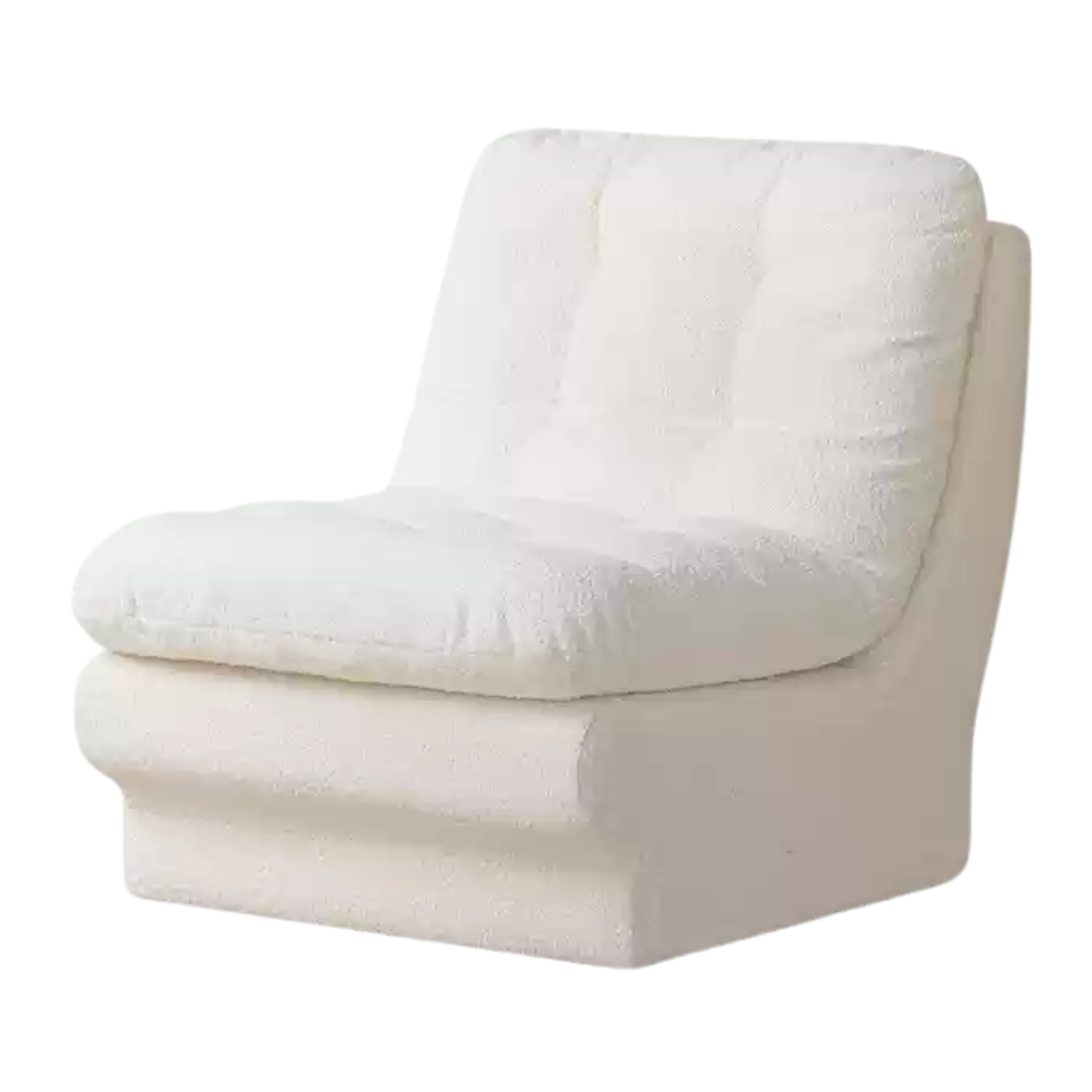 Fabric modern armchair simple single