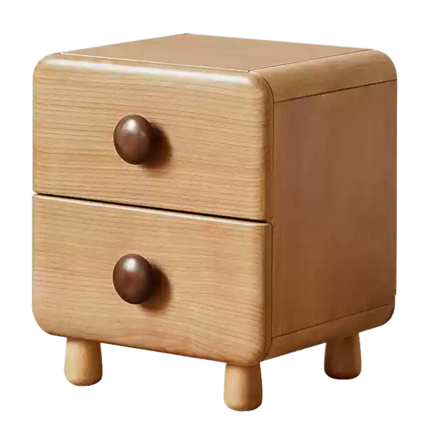 Beech Solid Wood Children's  Nightstand