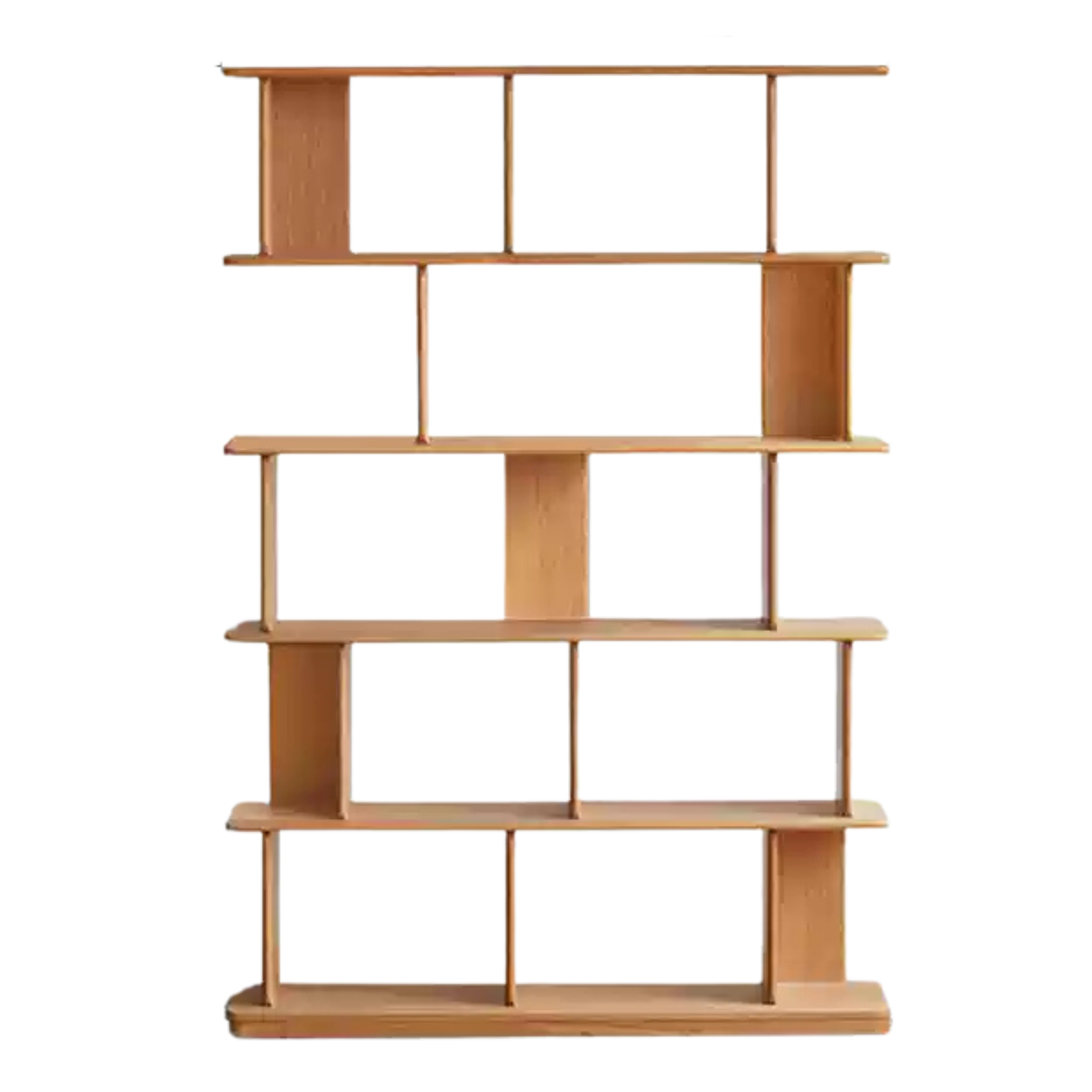 Oak Solid Wood Bookshelf Modern Simple Study Rack