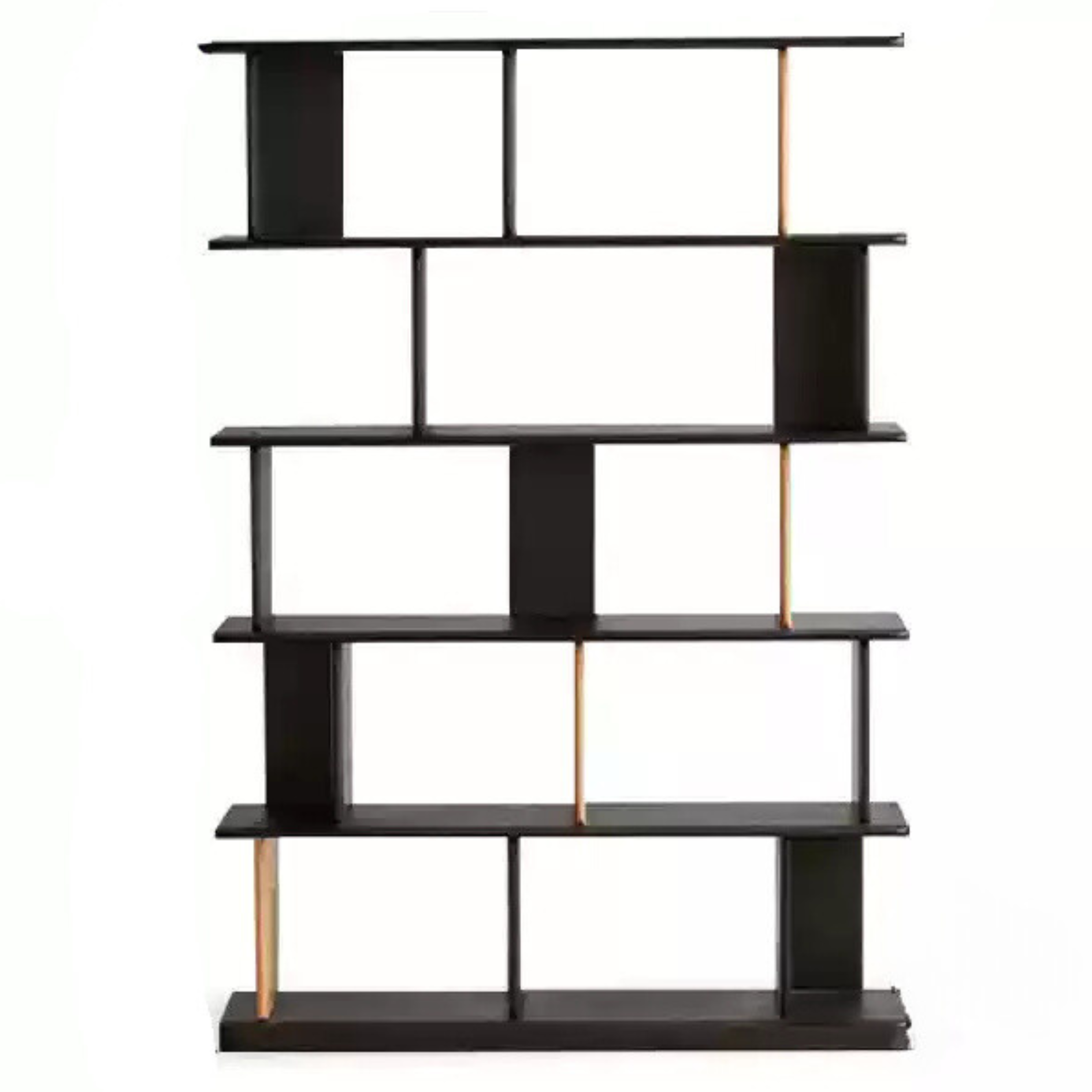 Oak Solid Wood Bookshelf Modern Simple Study Rack