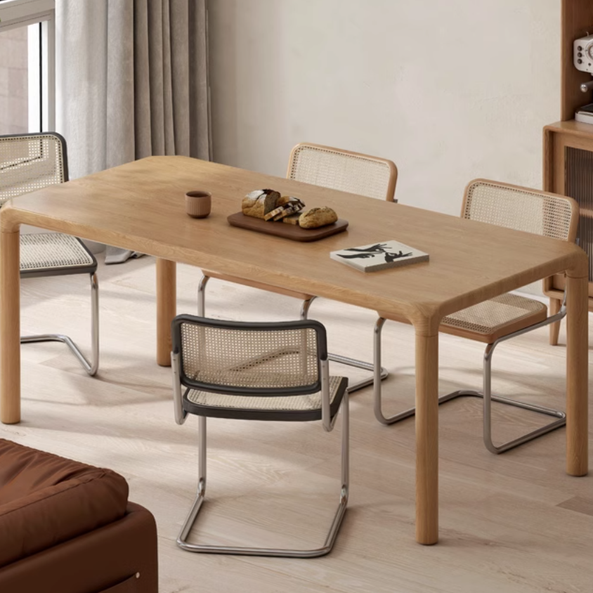 Ash Solid Wood Japanese Modern Dining Table