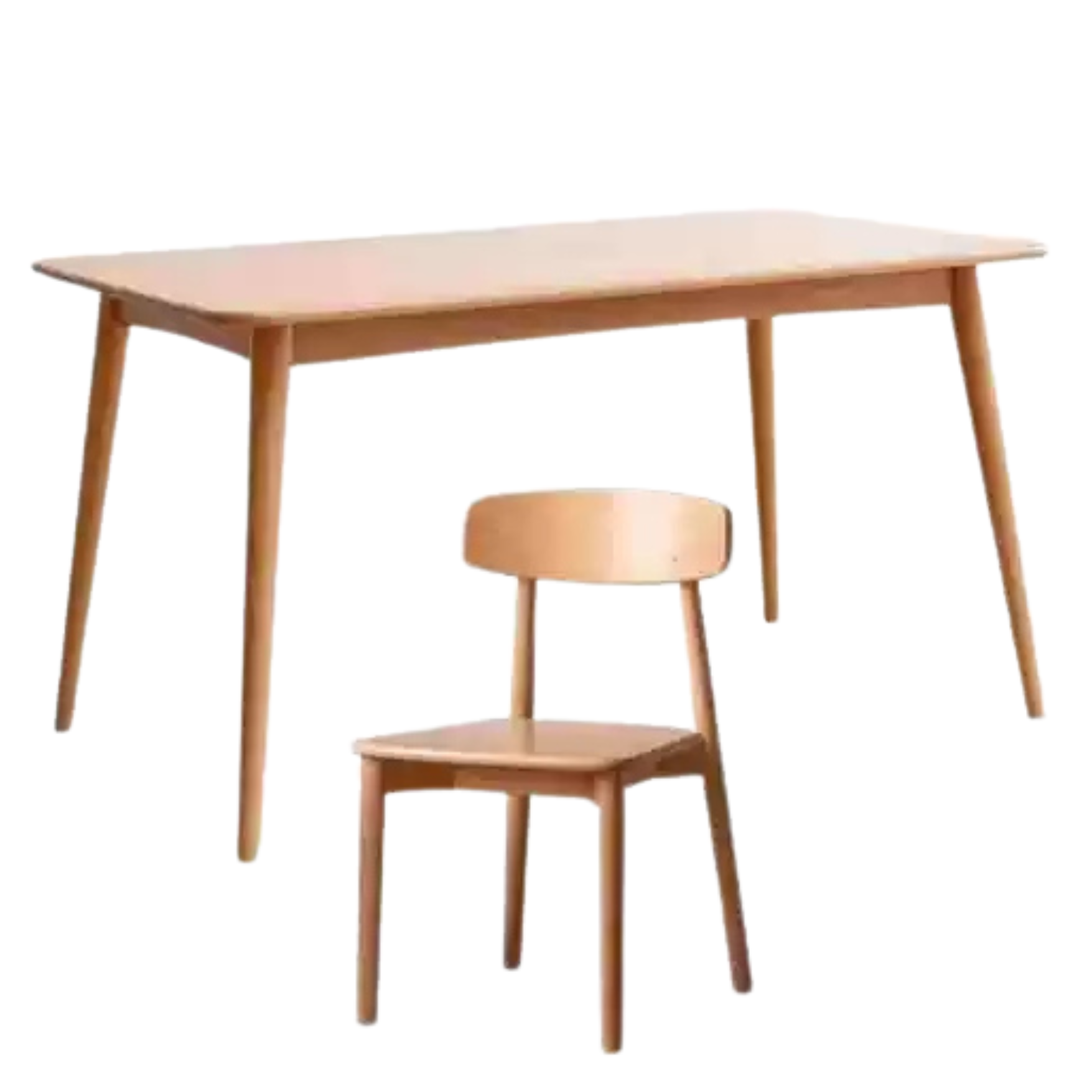 Beech Solid Wood Dining Table