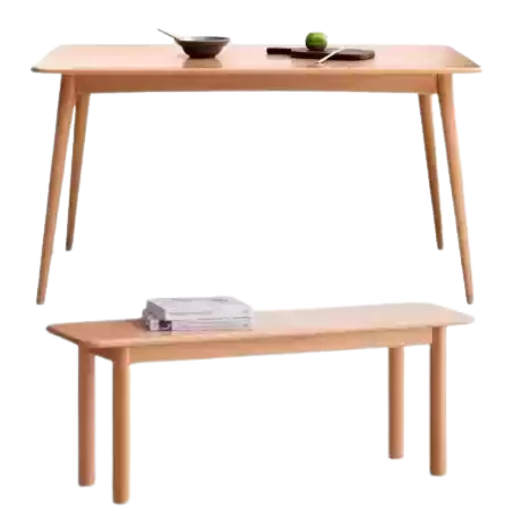 Beech Solid Wood Dining Table