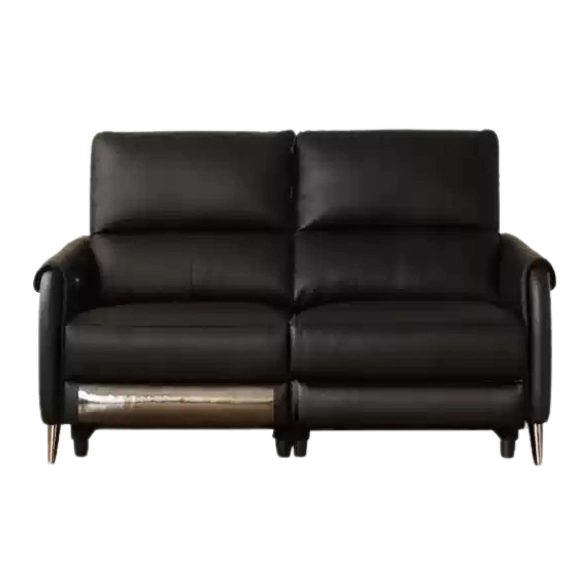 Leather sofa multifunctional telescopic electric sofa