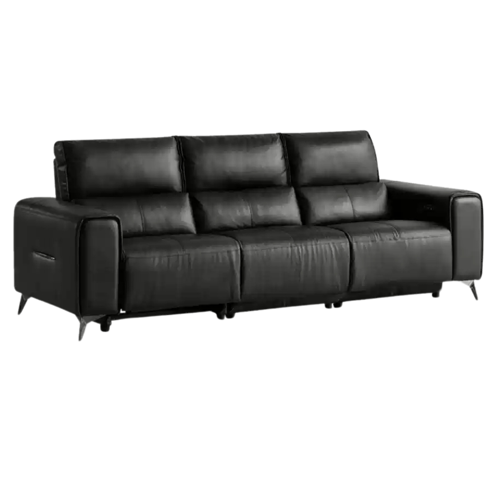 Leather sofa top layer cowhide functional sofa