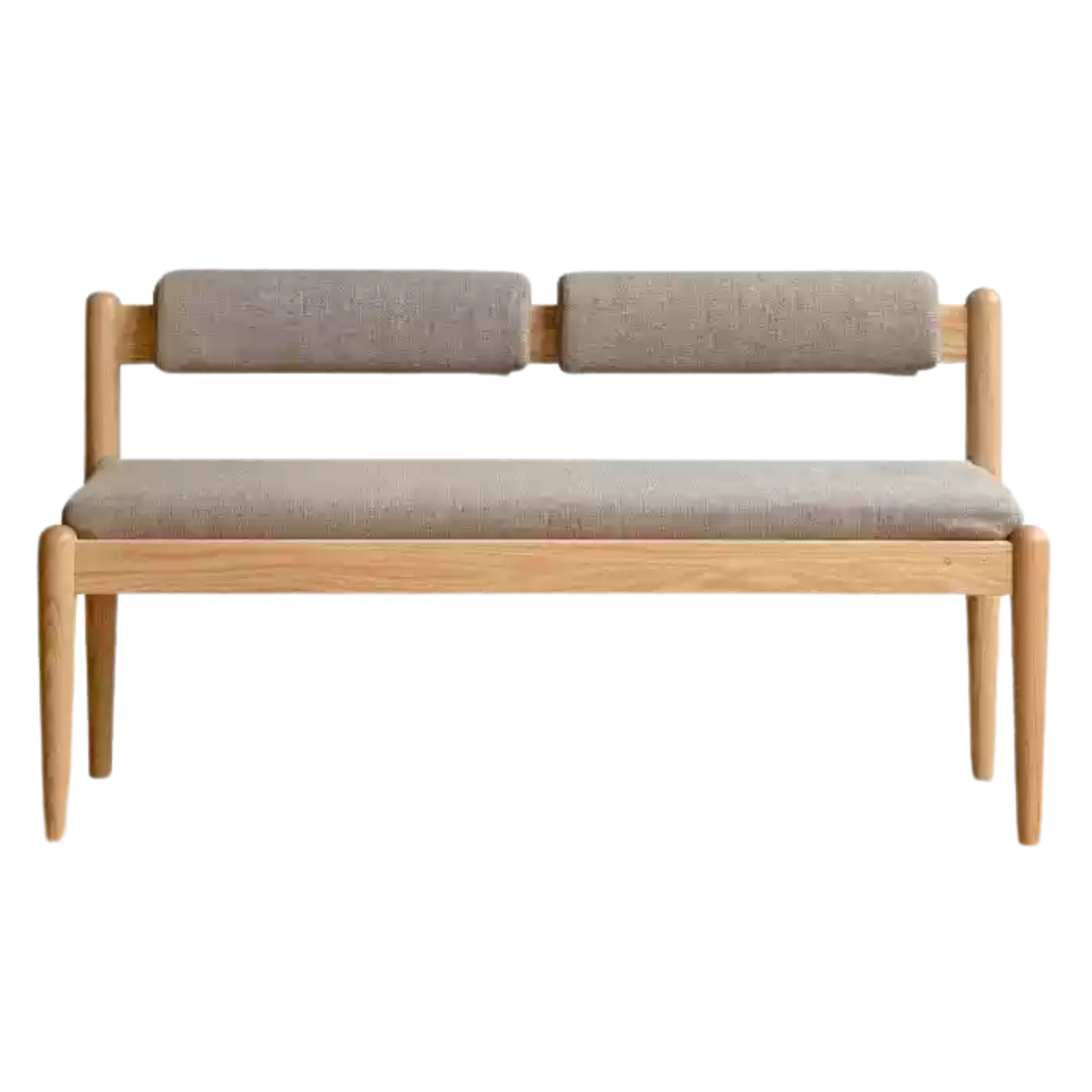 Oak, Black Walnut Solid Wood Soft Bench