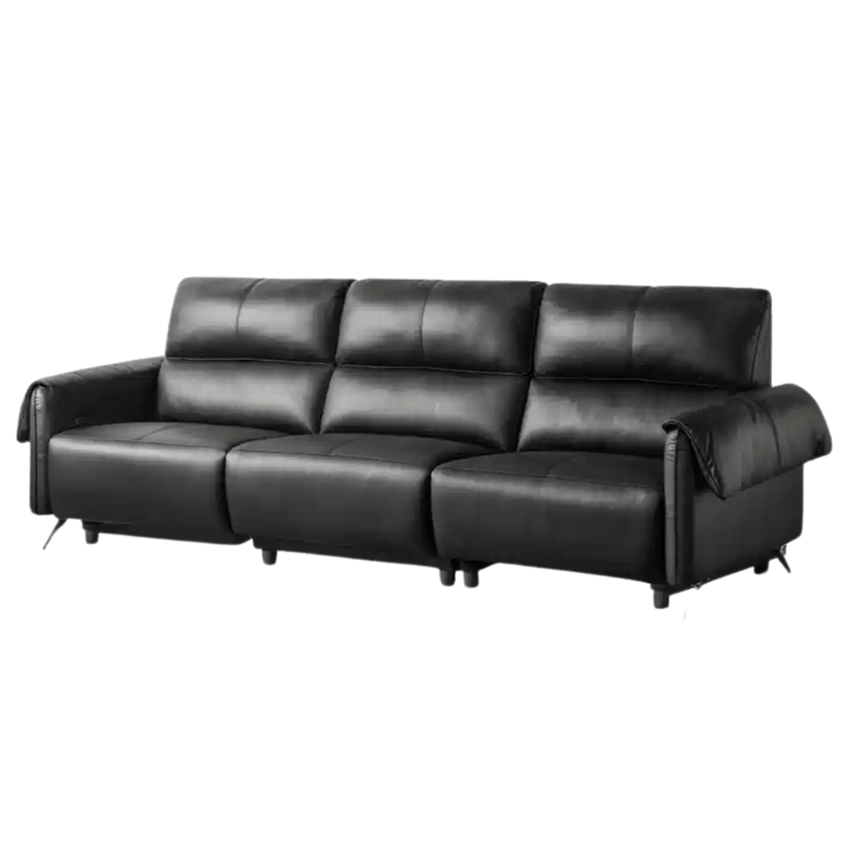 Leather Telescopic Electric Sofa Modern