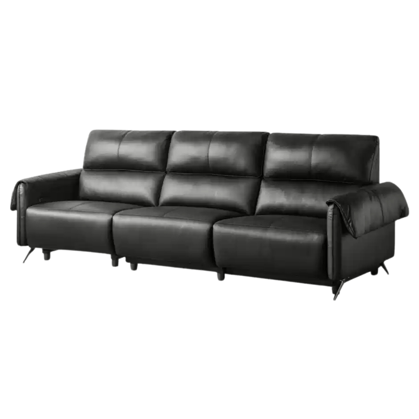 Leather Telescopic Electric Sofa Modern