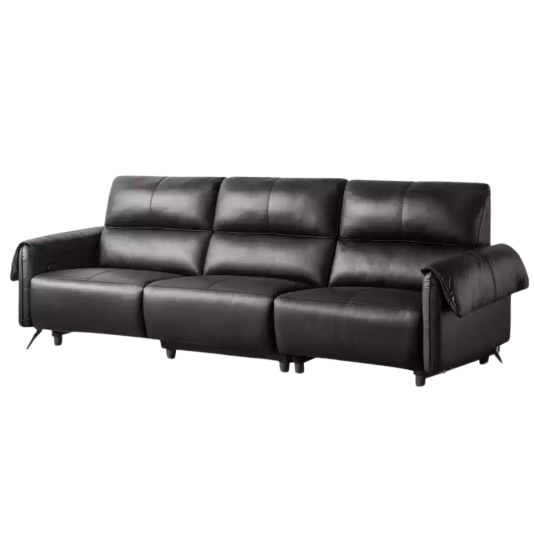 Leather Telescopic Electric Sofa Modern