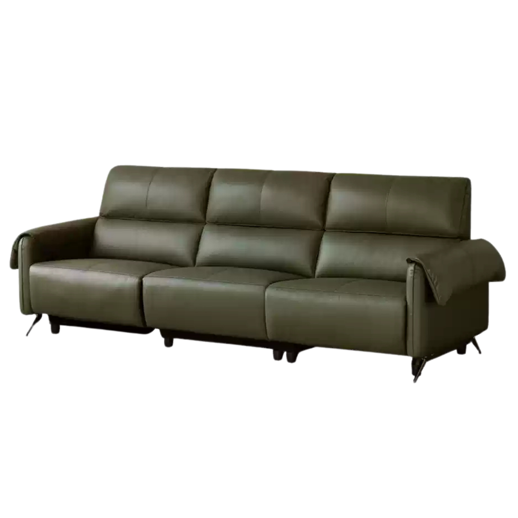 Leather Telescopic Electric Sofa Modern