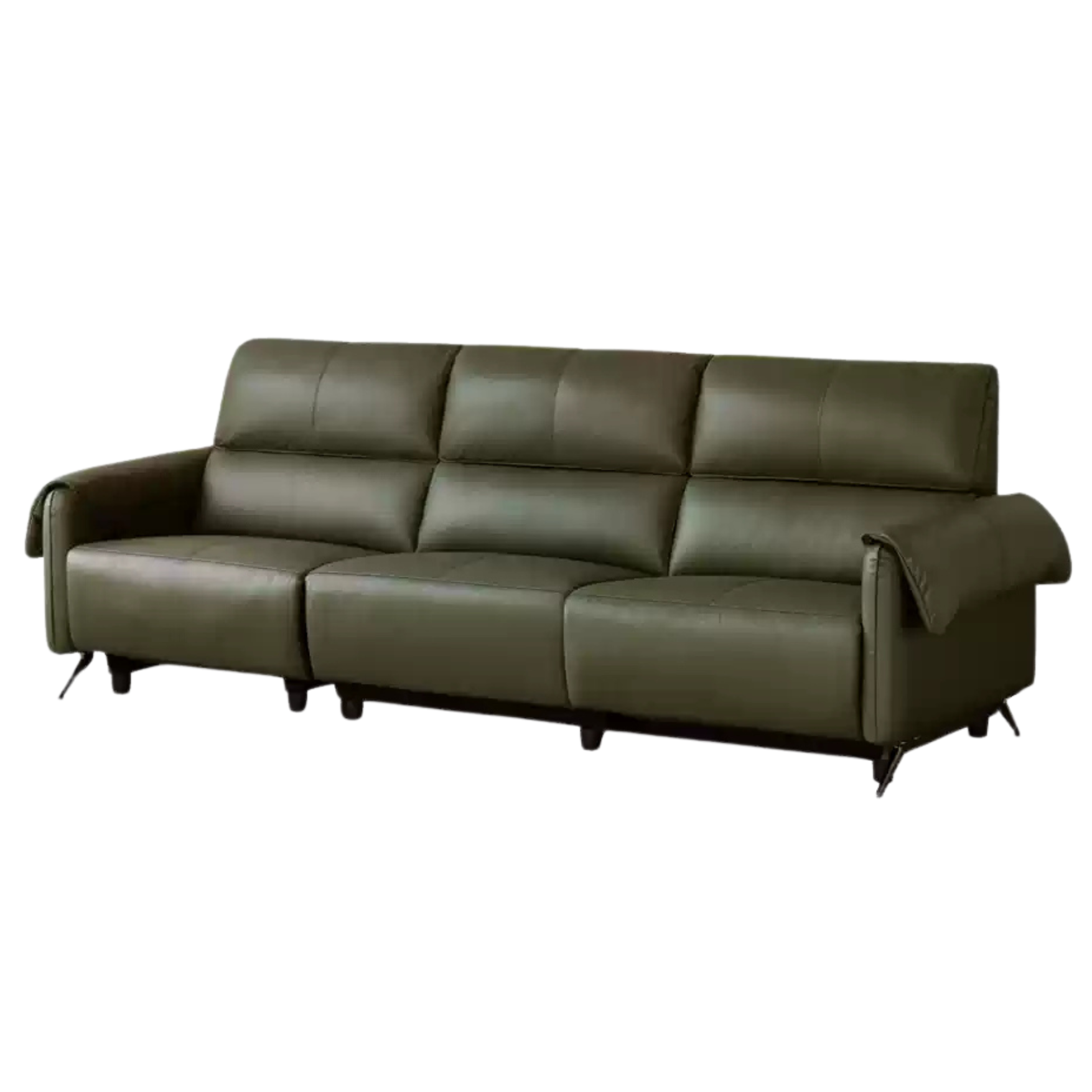 Leather Telescopic Electric Sofa Modern