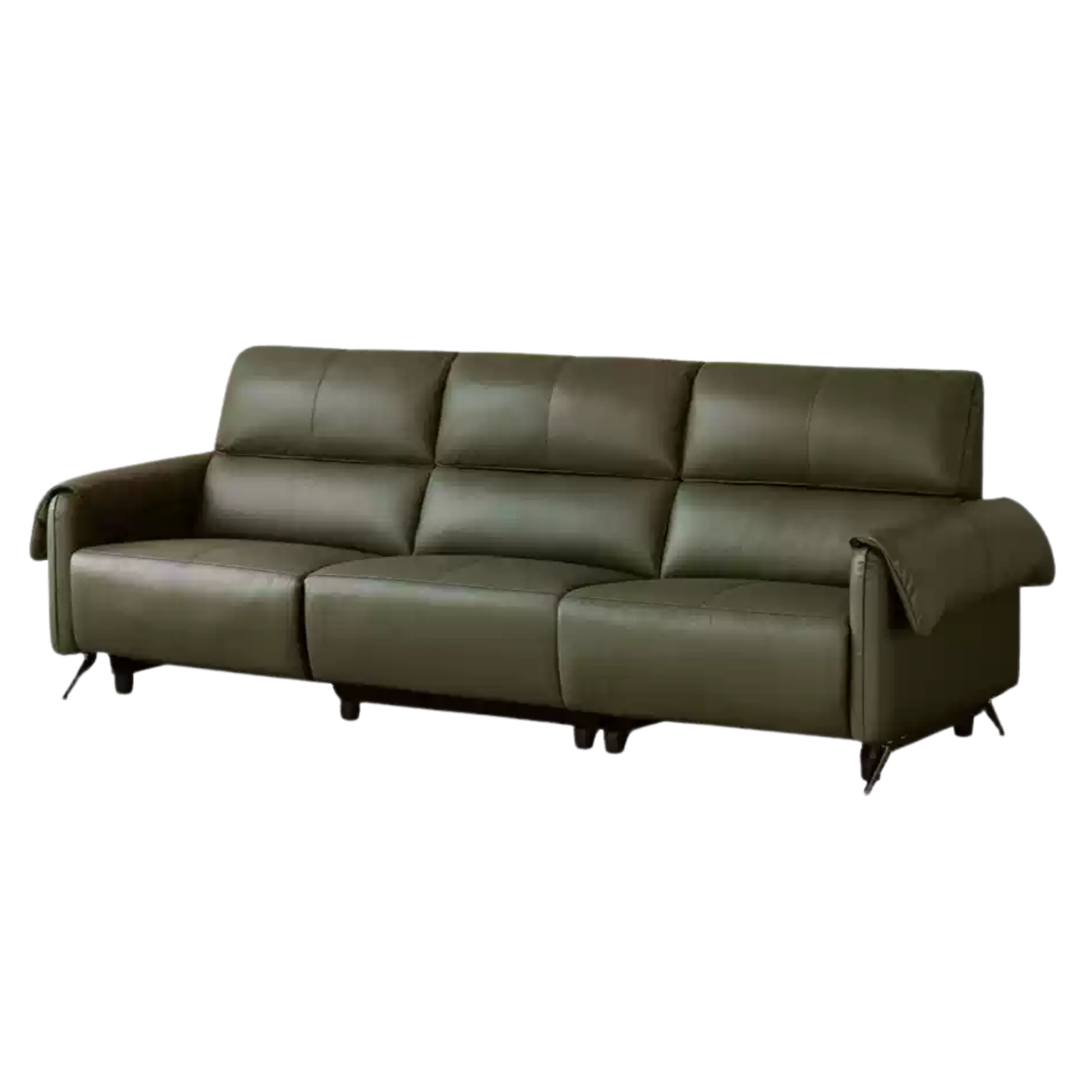 Leather Telescopic Electric Sofa Modern