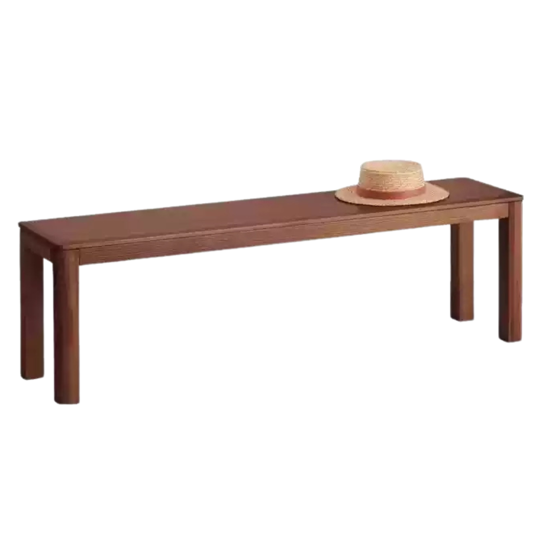 Ash Solid Wood Long Bench Nordic