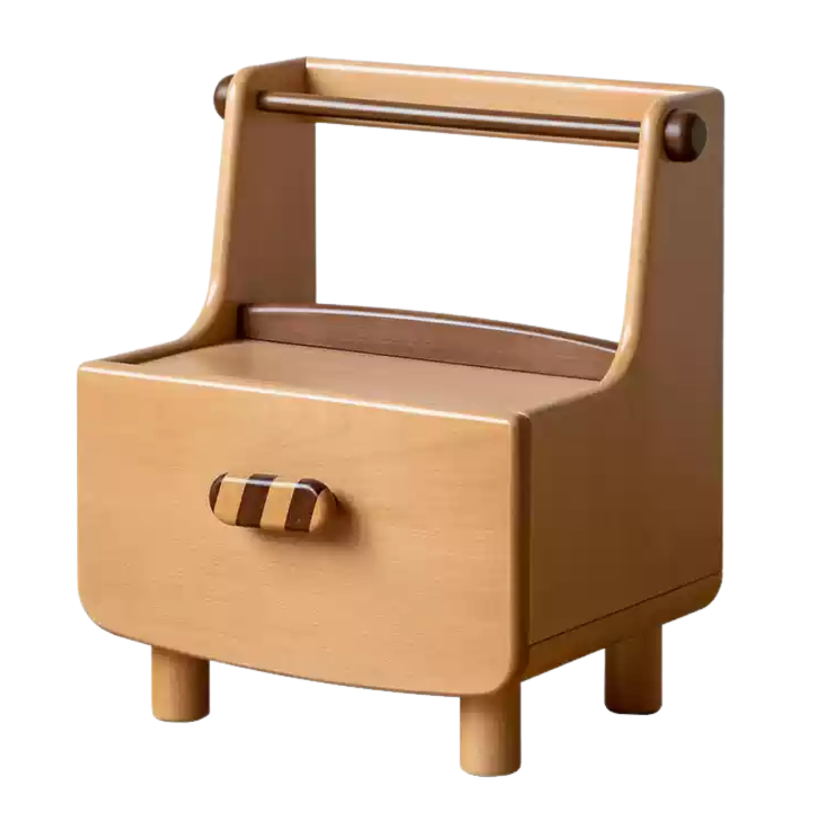 Beech Solid Wood Children's Nightstand