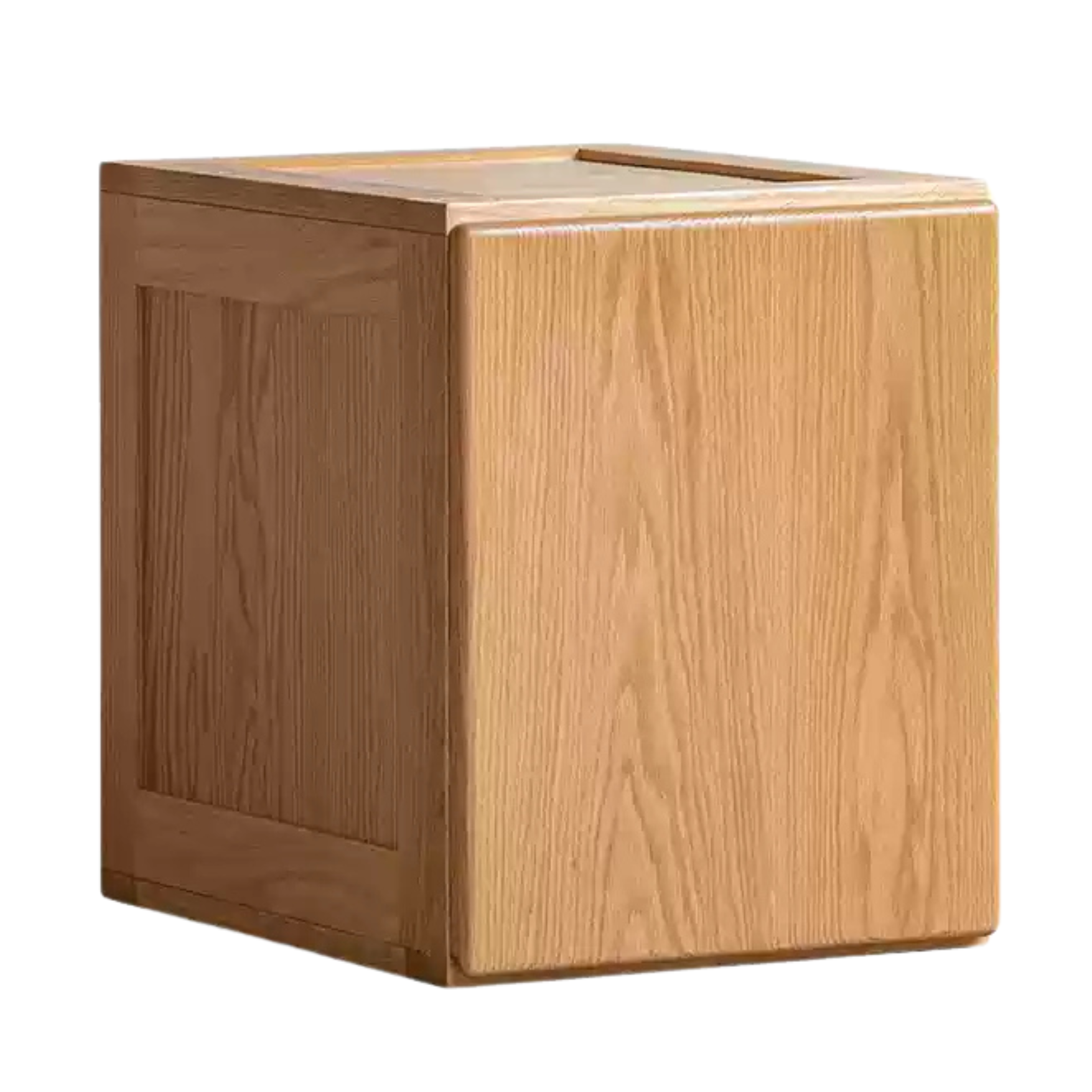 Oak Solid Wood Children's Wardrobe with Desk