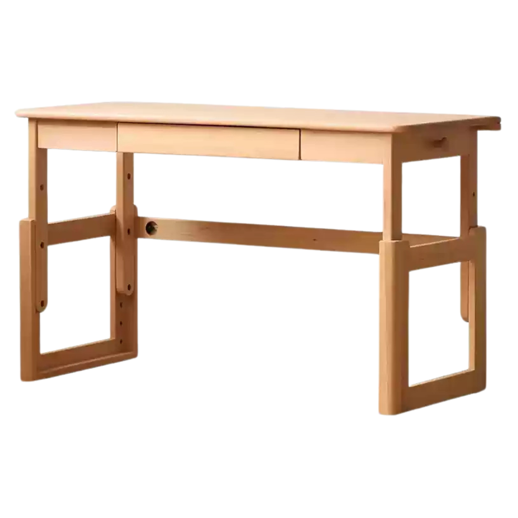 Beech solid wood children's study lowered table